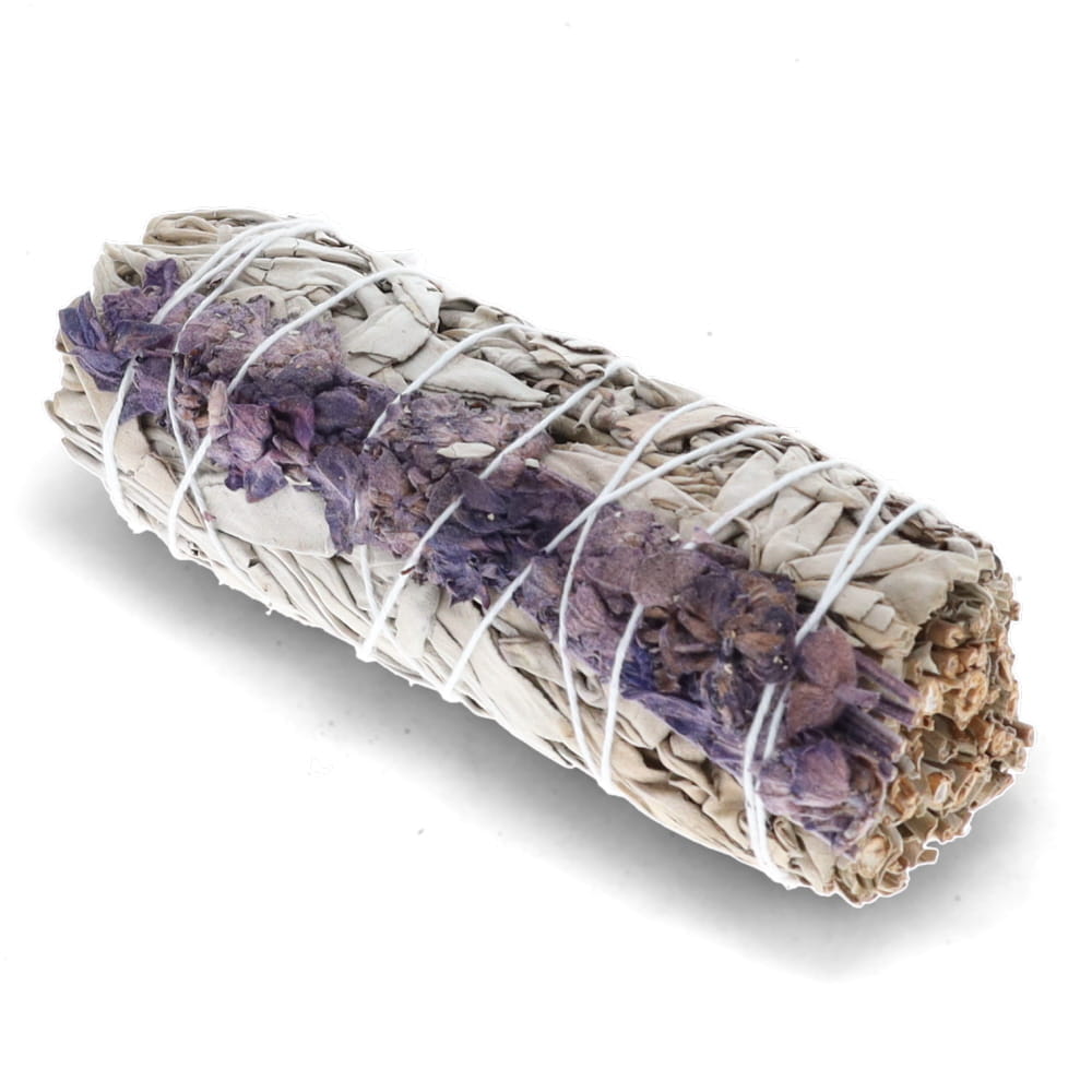 1 bunch Smudge Stick - White Sage Lavender 13cm