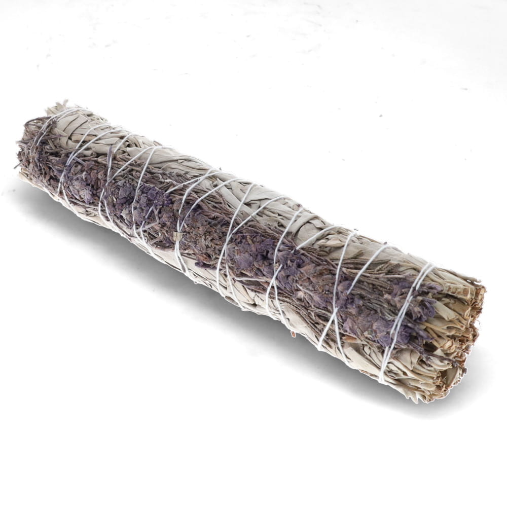 1 bunch Smudge Stick - White Sage Lavender 22cm