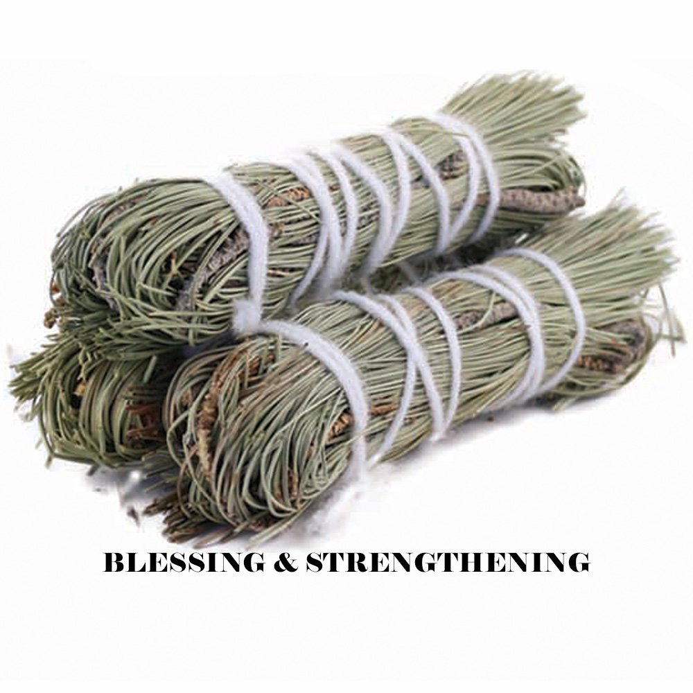 1 bunch SMUDGE STICK - Pine Sage 10cm