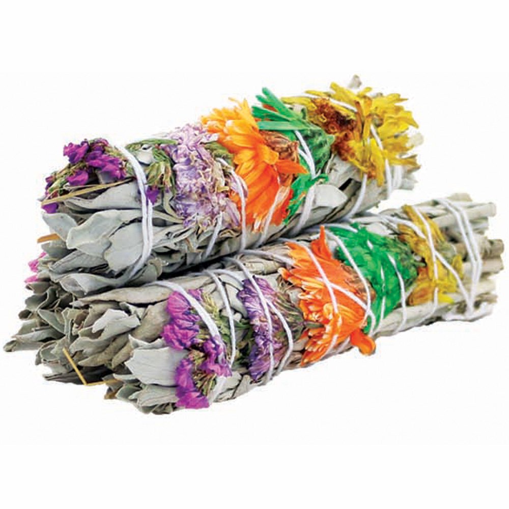 1 bunch SMUDGE STICK - Good Vibes Sage 10cm