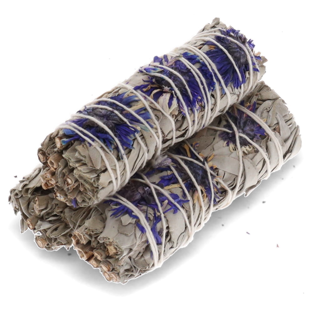 1 bunch SMUDGE STICK - Purple Daze Sage 10cm