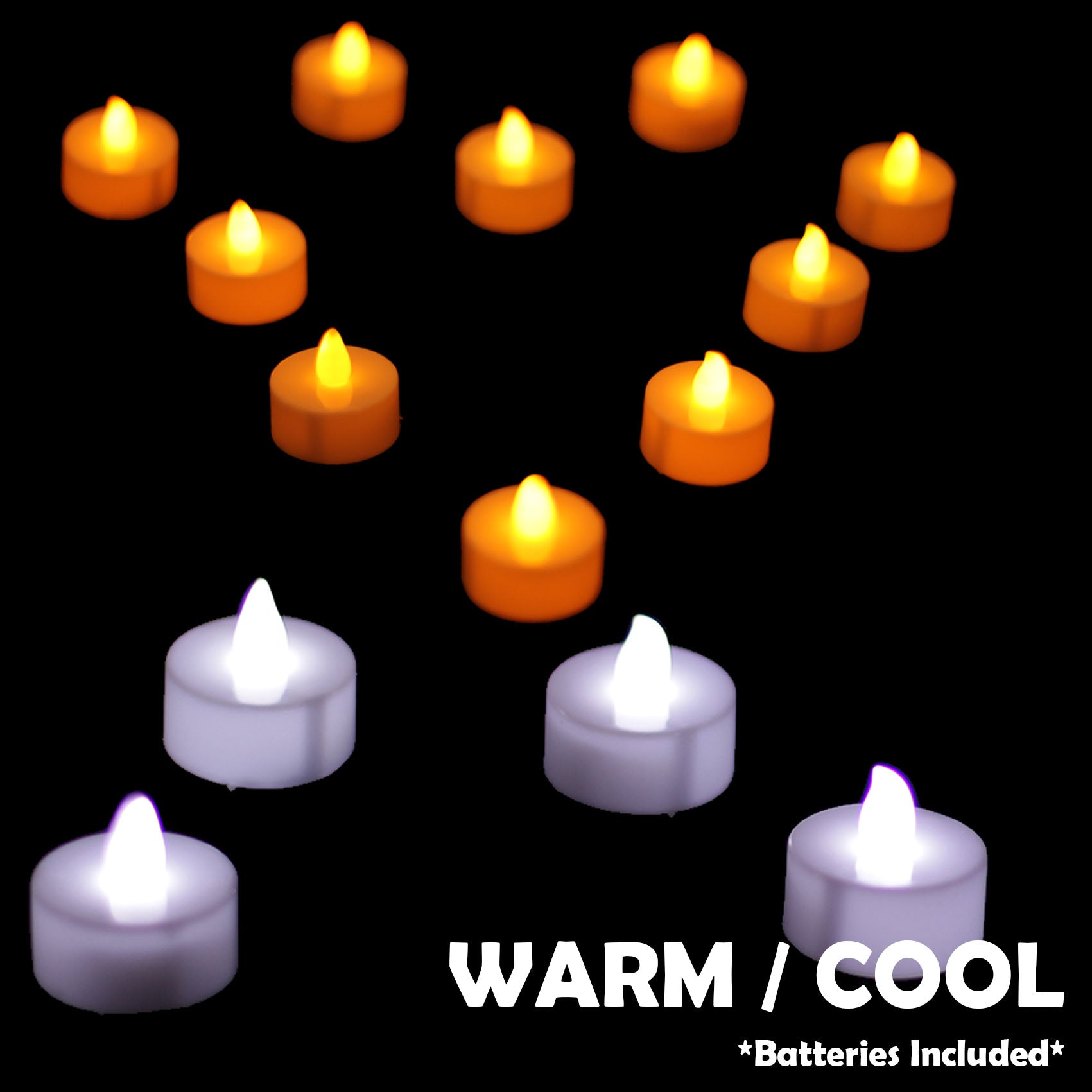 12pcs LED Tealight candles