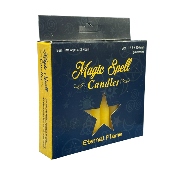 Eternal Flame - Magic Spell Candle Yellow
