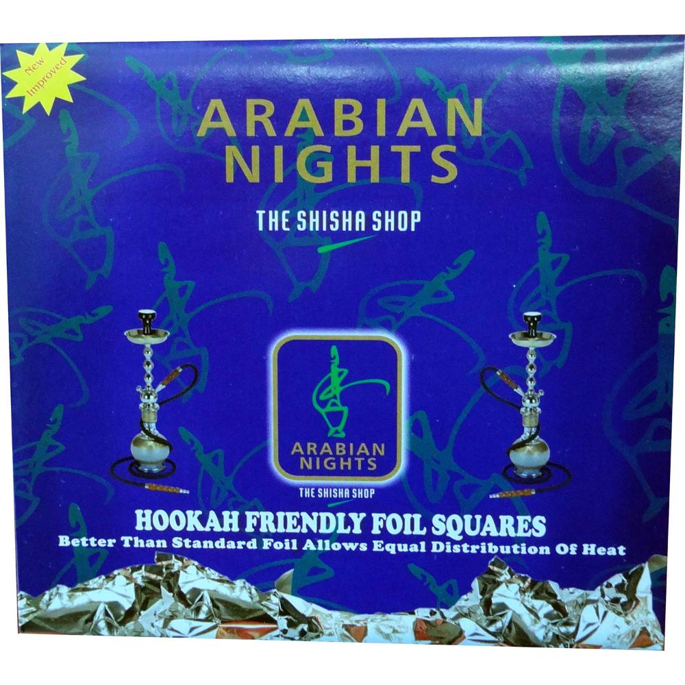 Hookah Foil Squares