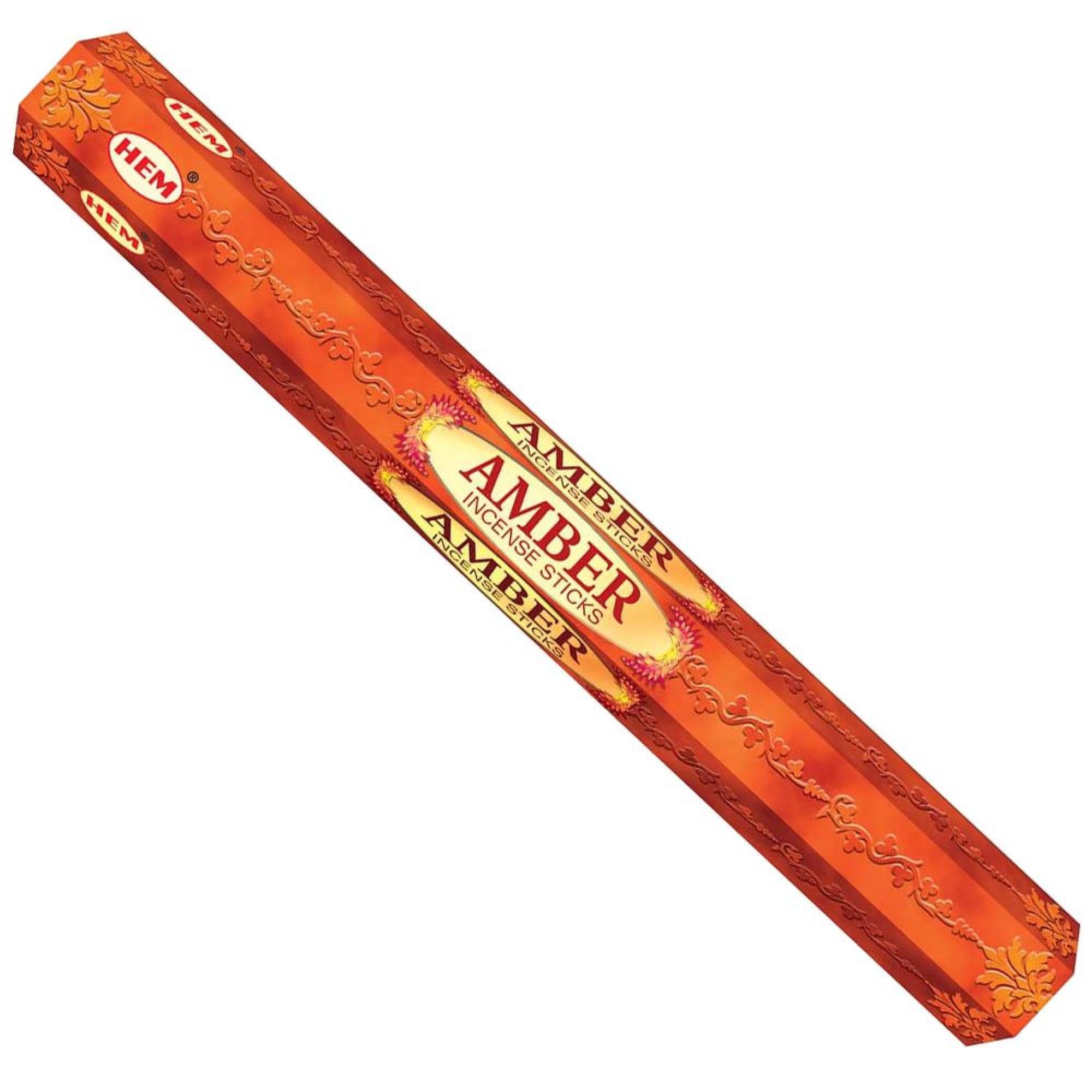 HEM - Hexagon - Amber Incense Sticks