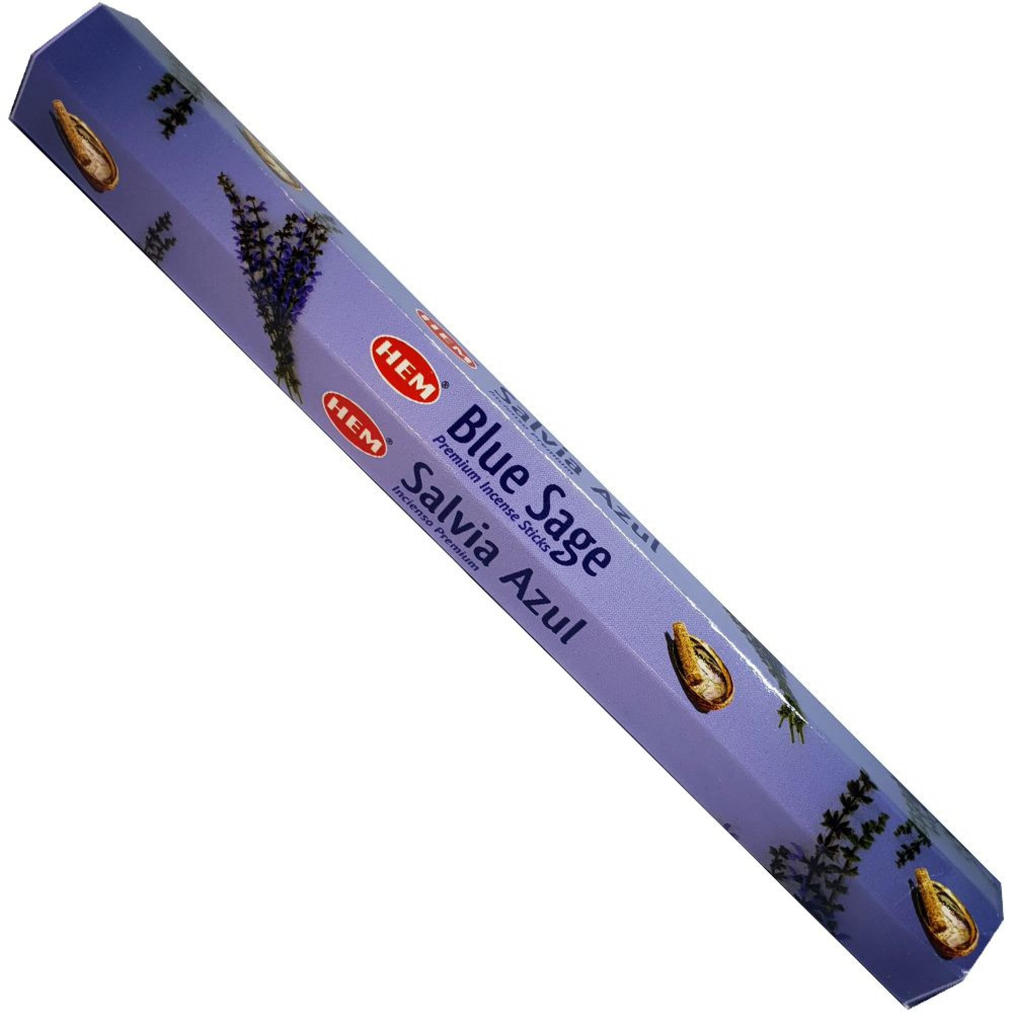 HEM - Hexagon - Blue Sage Incense Sticks