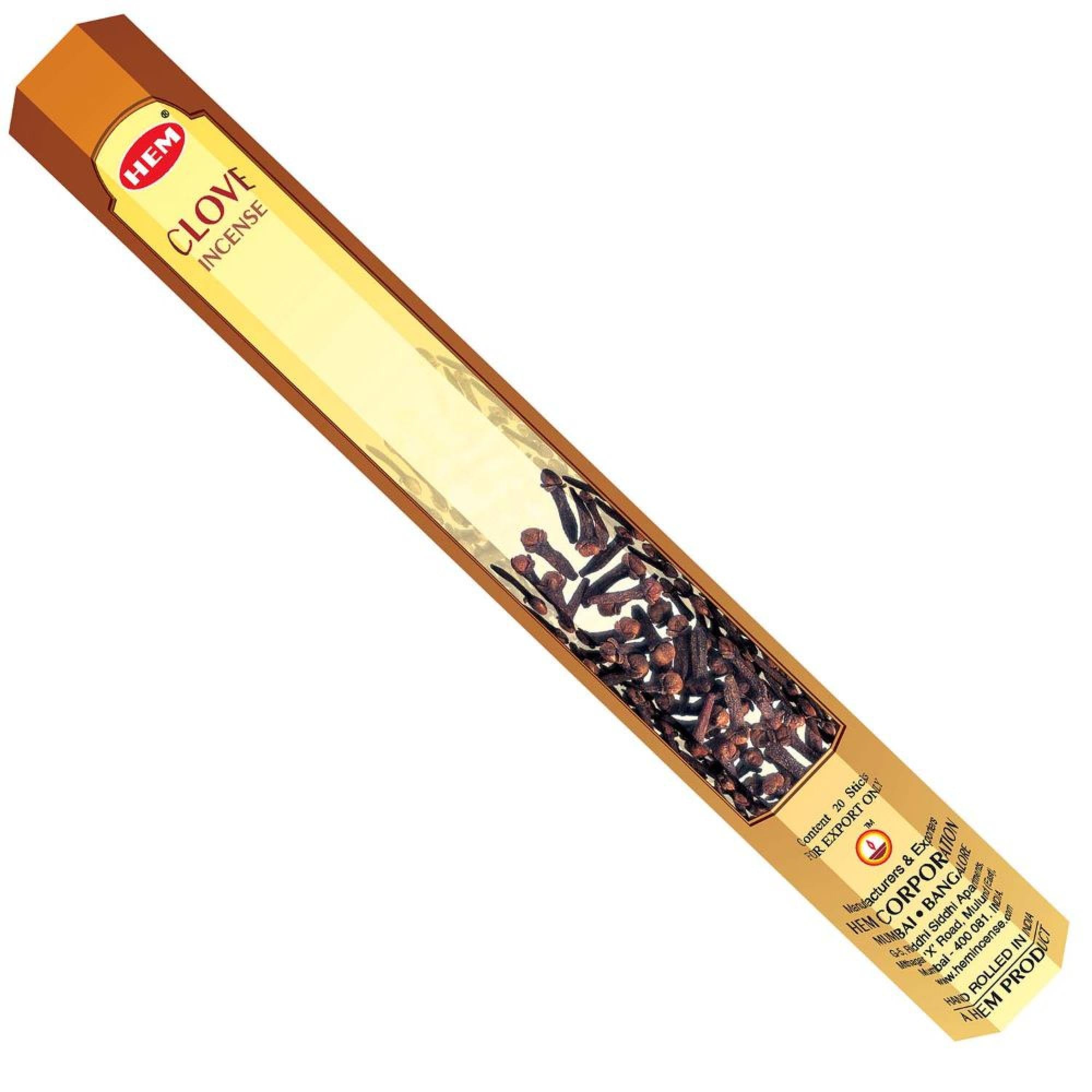 HEM - Hexagon - Clove Incense Sticks