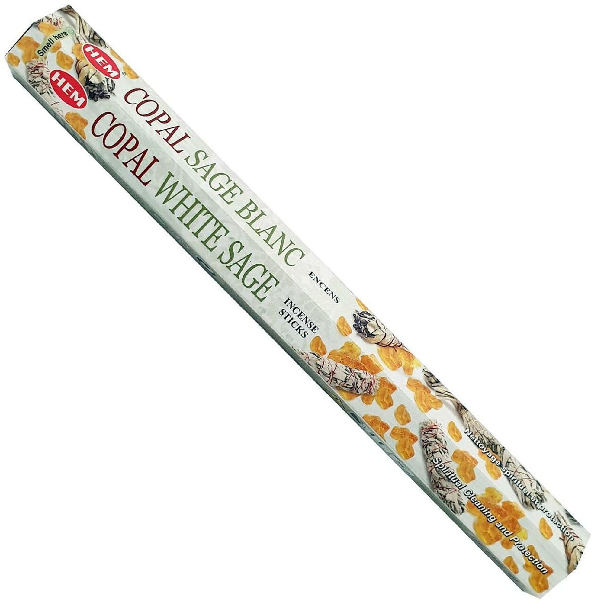 HEM - Hexagon - Copal White Sage Incense Sticks