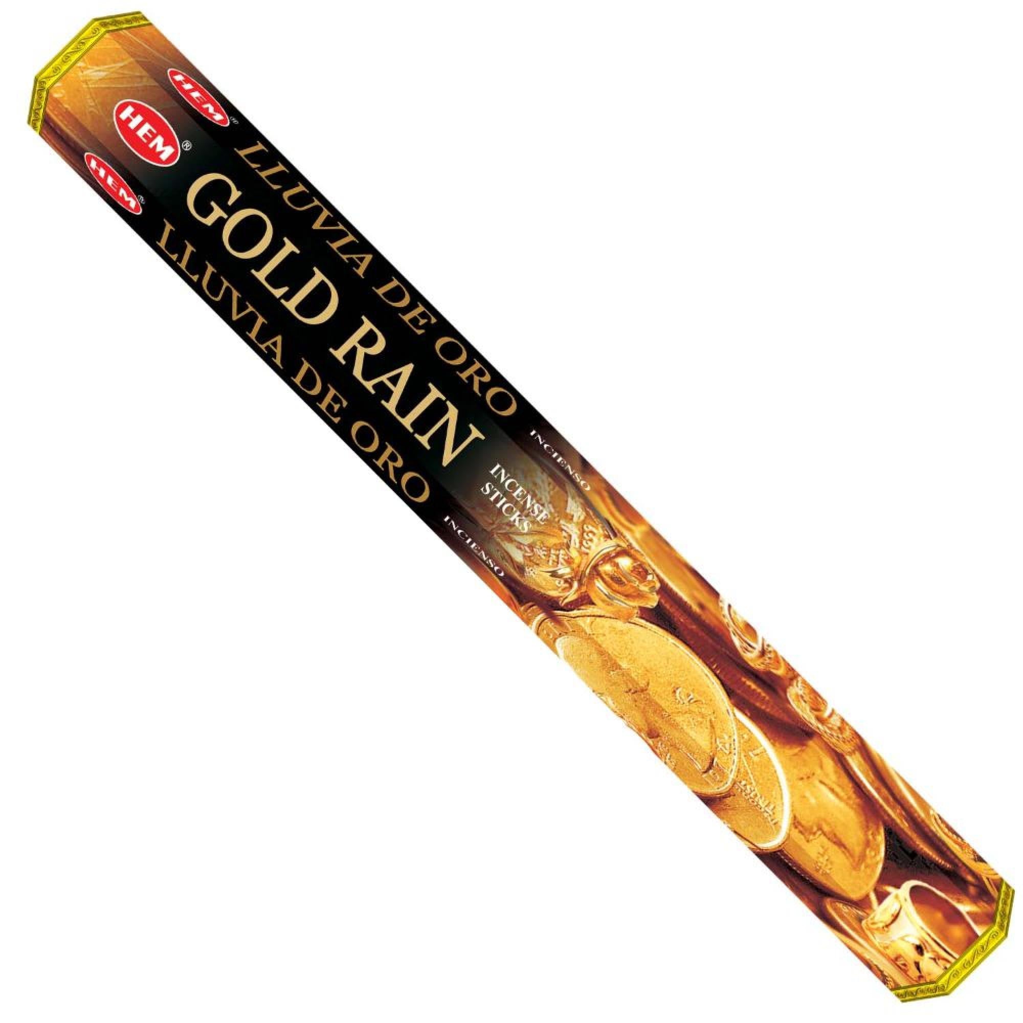 HEM - Hexagon - Gold Rain Incense Sticks