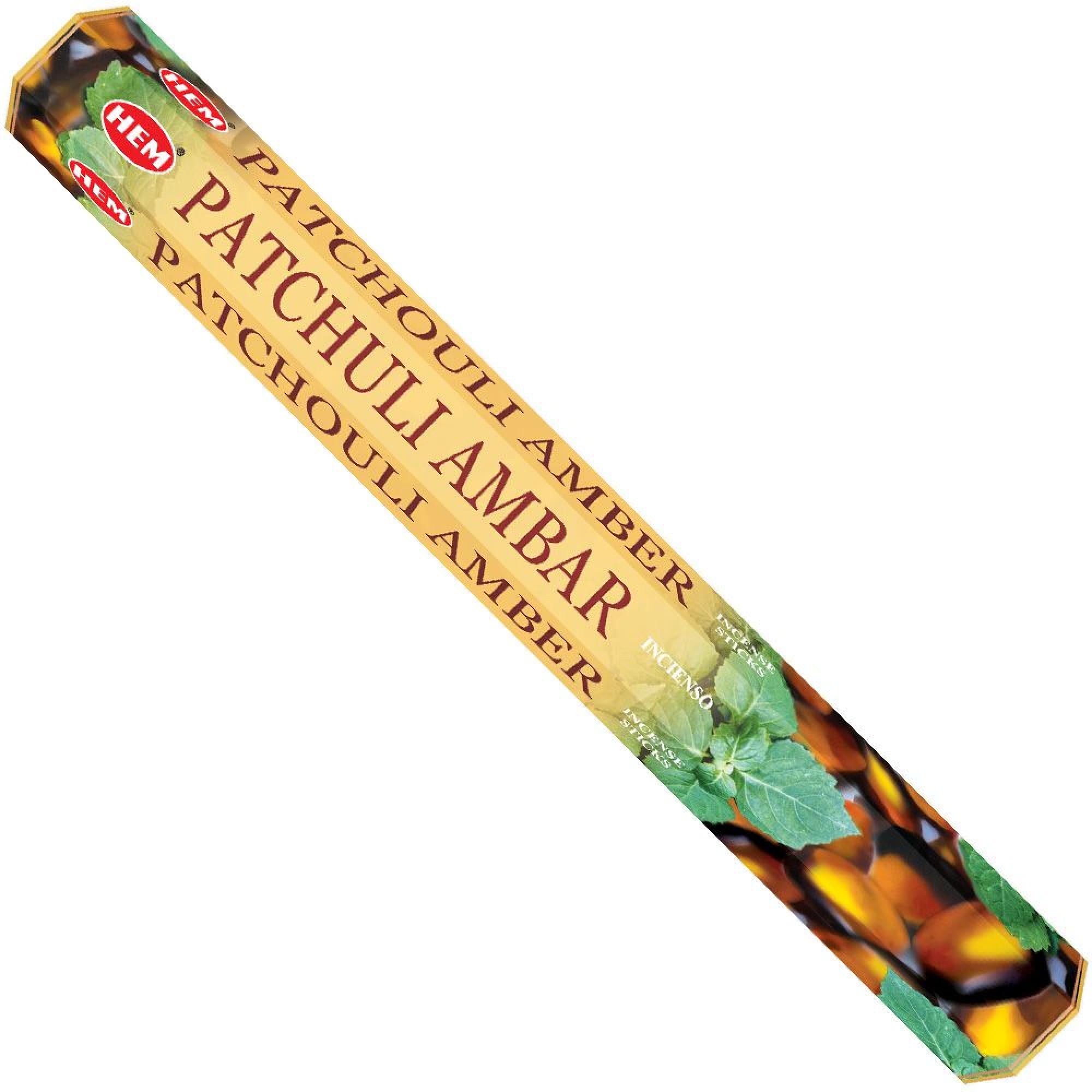 HEM - Hexagon - Patchouli Amber Incense Sticks
