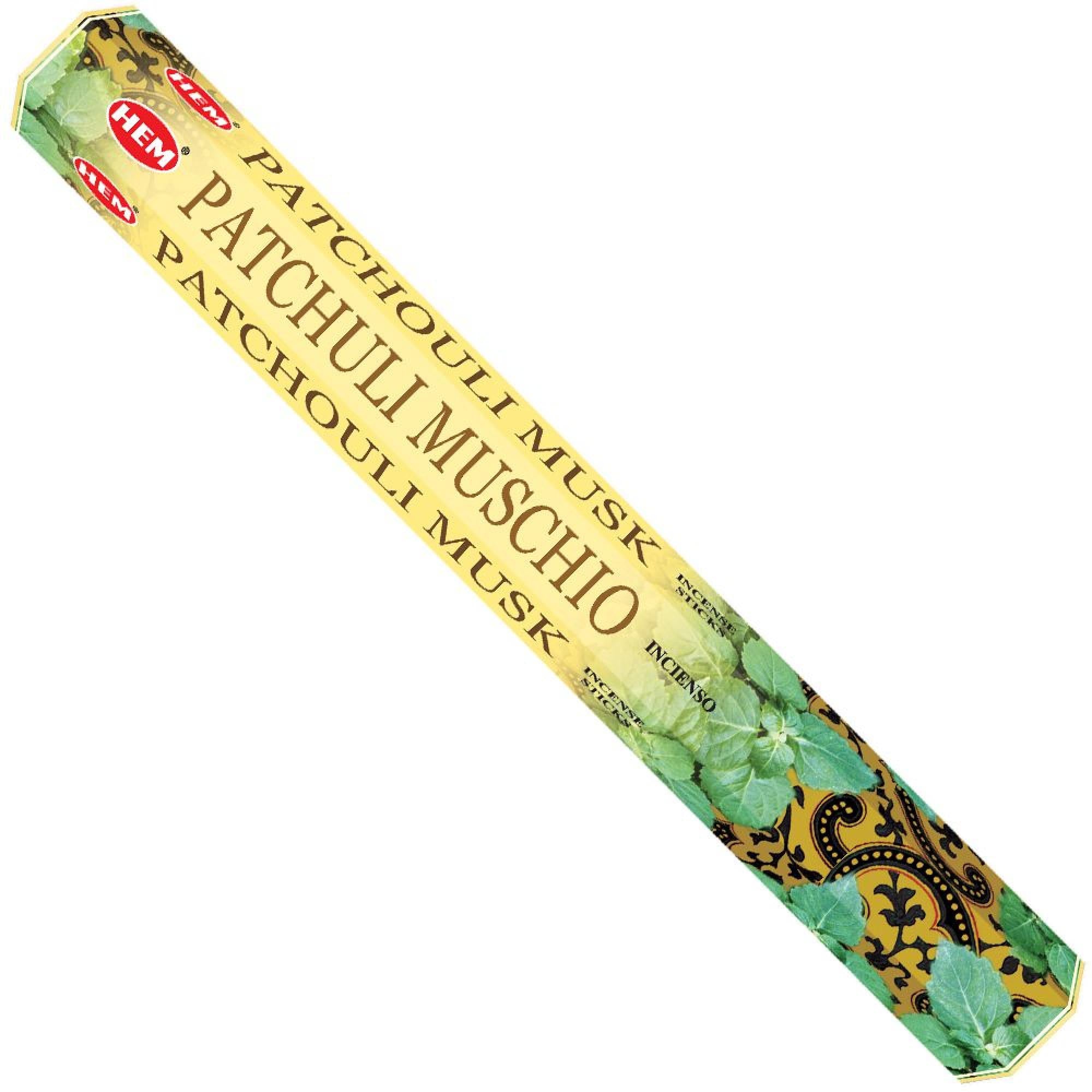 HEM - Hexagon - Patchouli Musk Incense Sticks