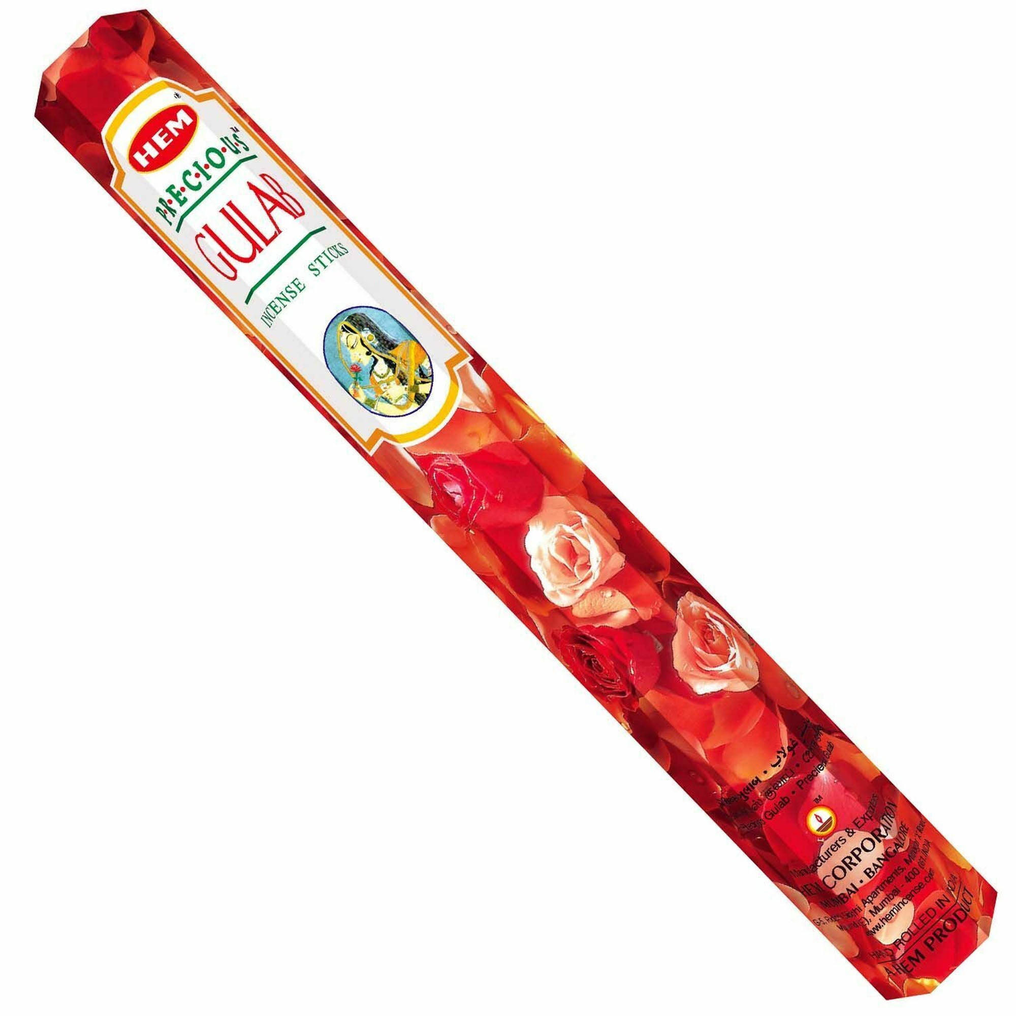 HEM - Hexagon - Precious Gulab Incense Sticks