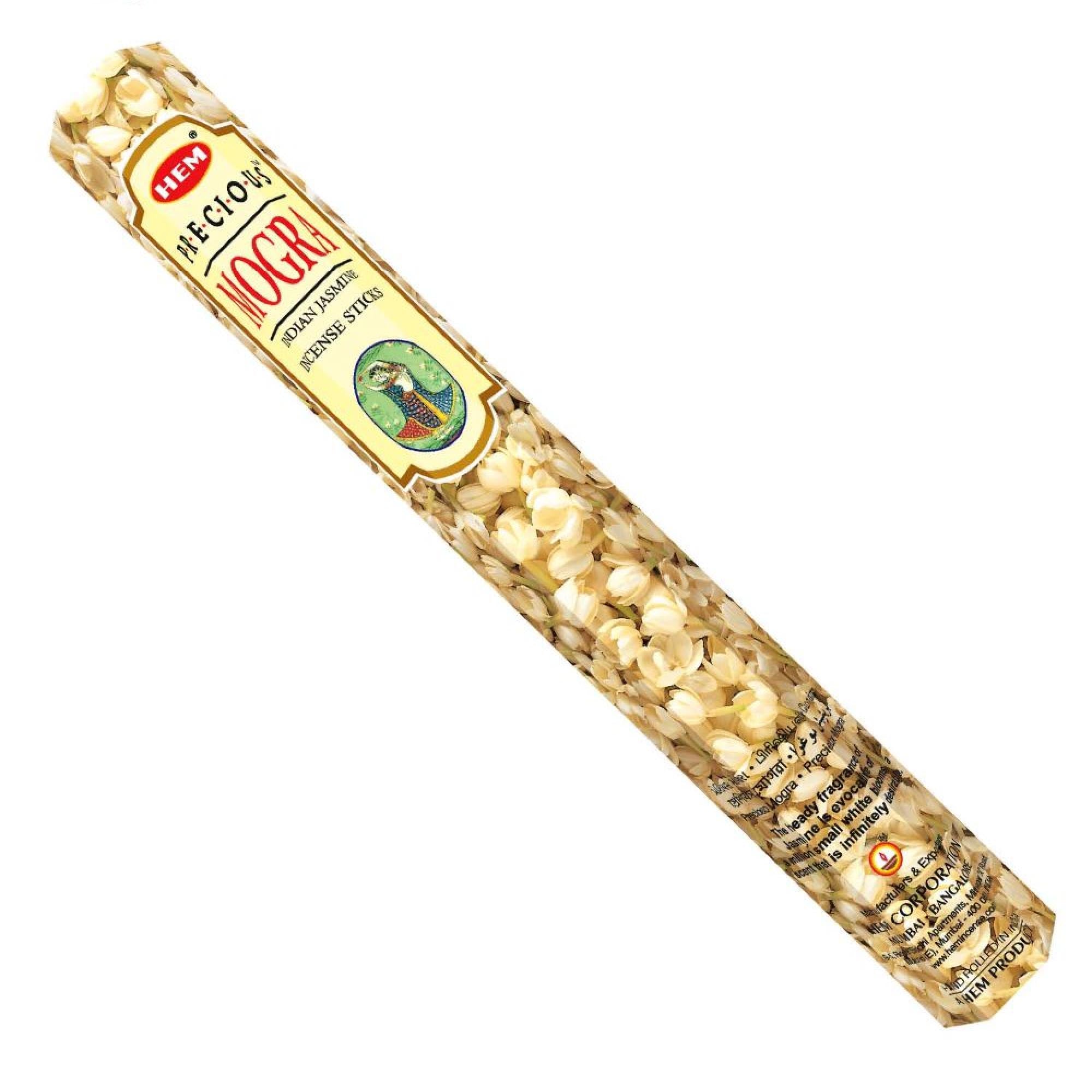 HEM - Hexagon - Precious Mogra Incense Sticks