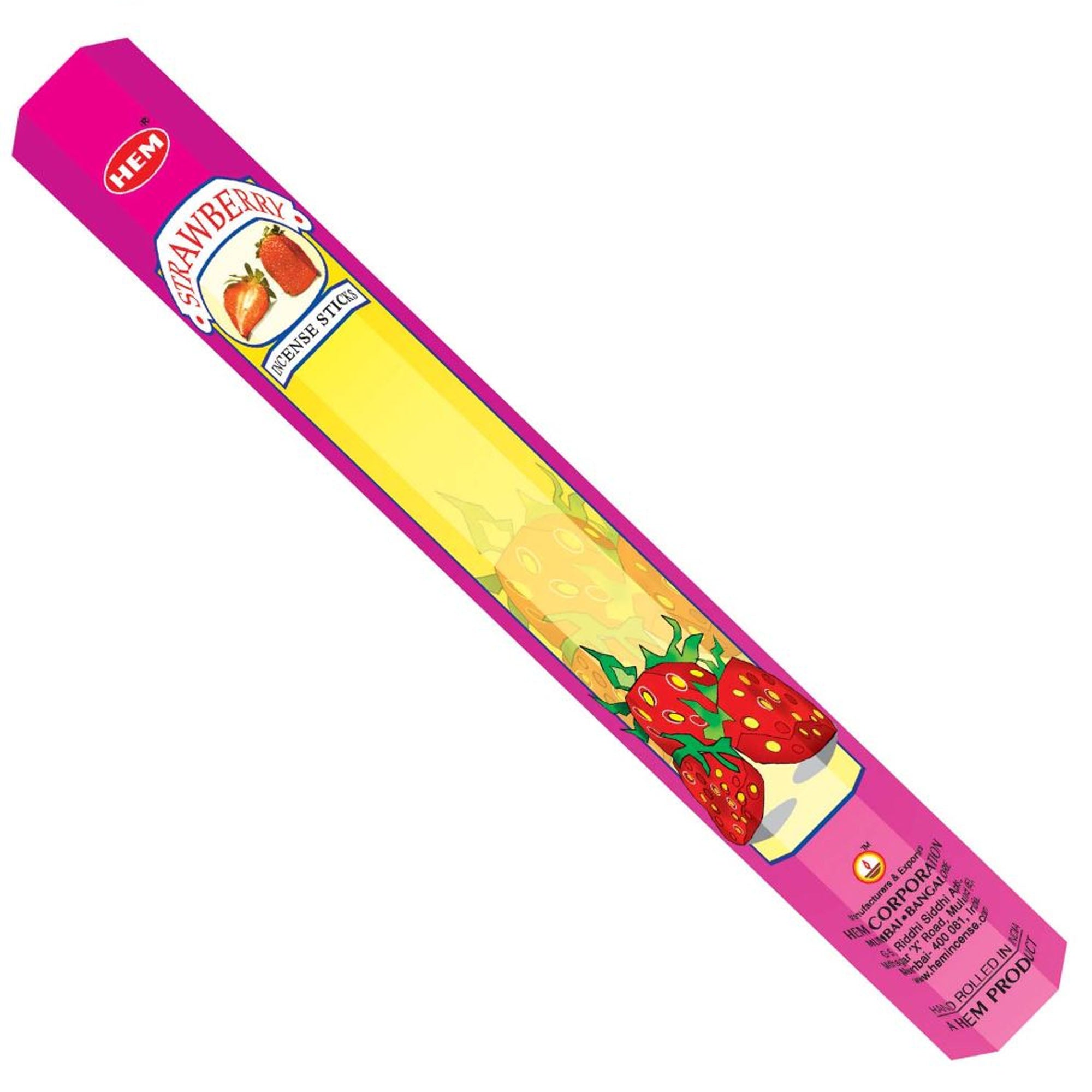HEM - Hexagon - Strawberry Incense Sticks