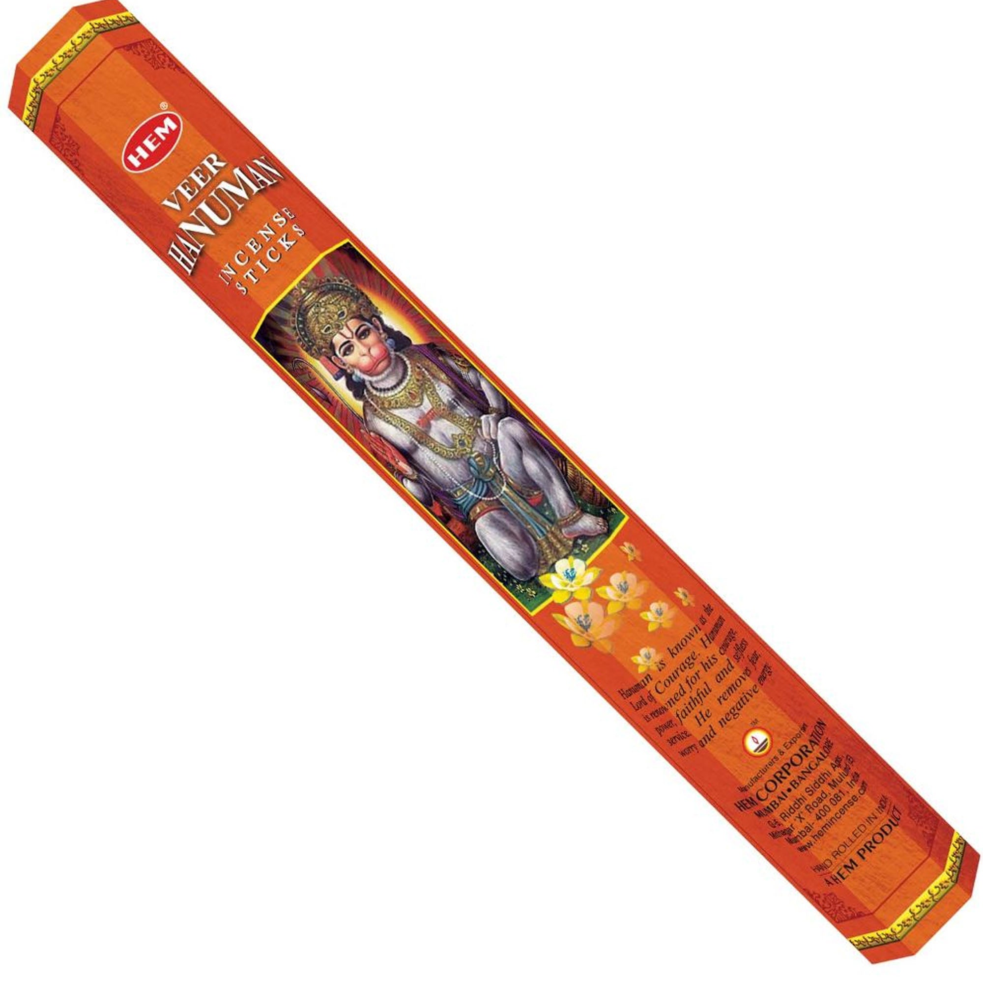 HEM - Hexagon - Veer Hanuman Incense Sticks