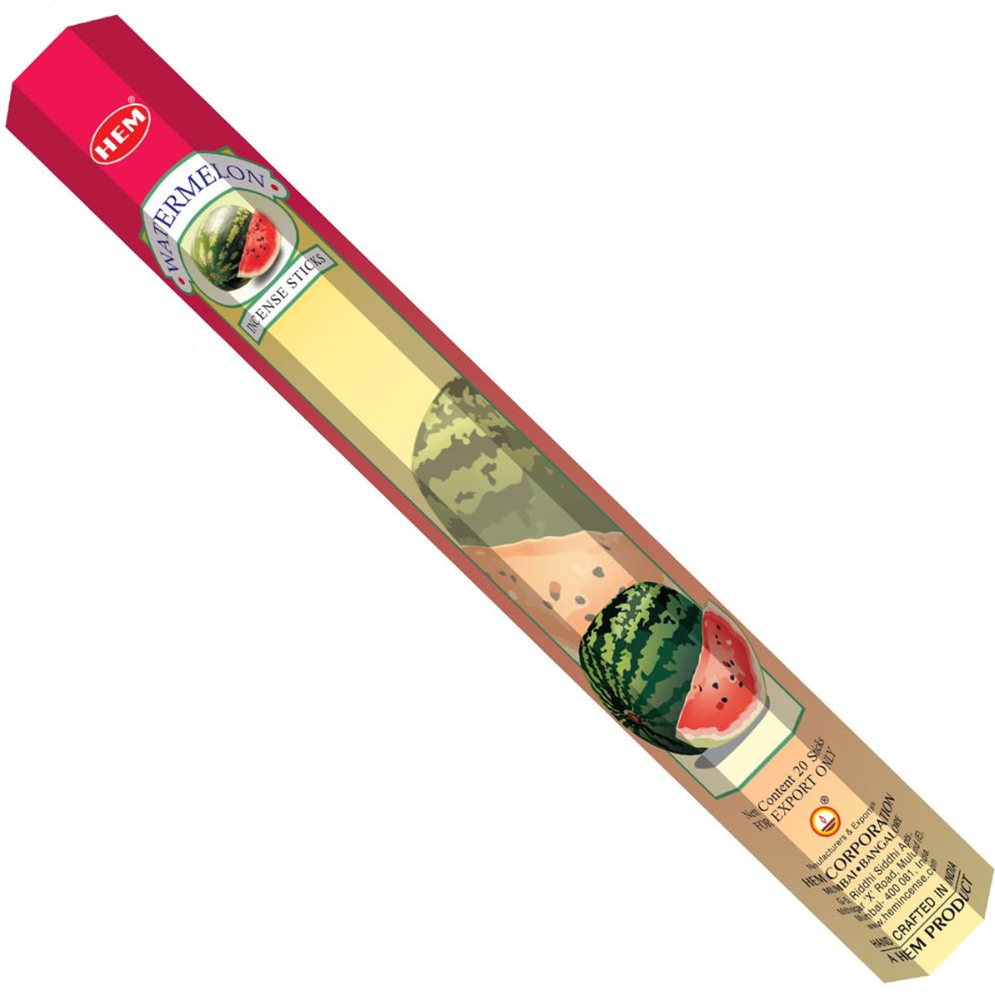 HEM - Hexagon - Watermelon Incense Sticks