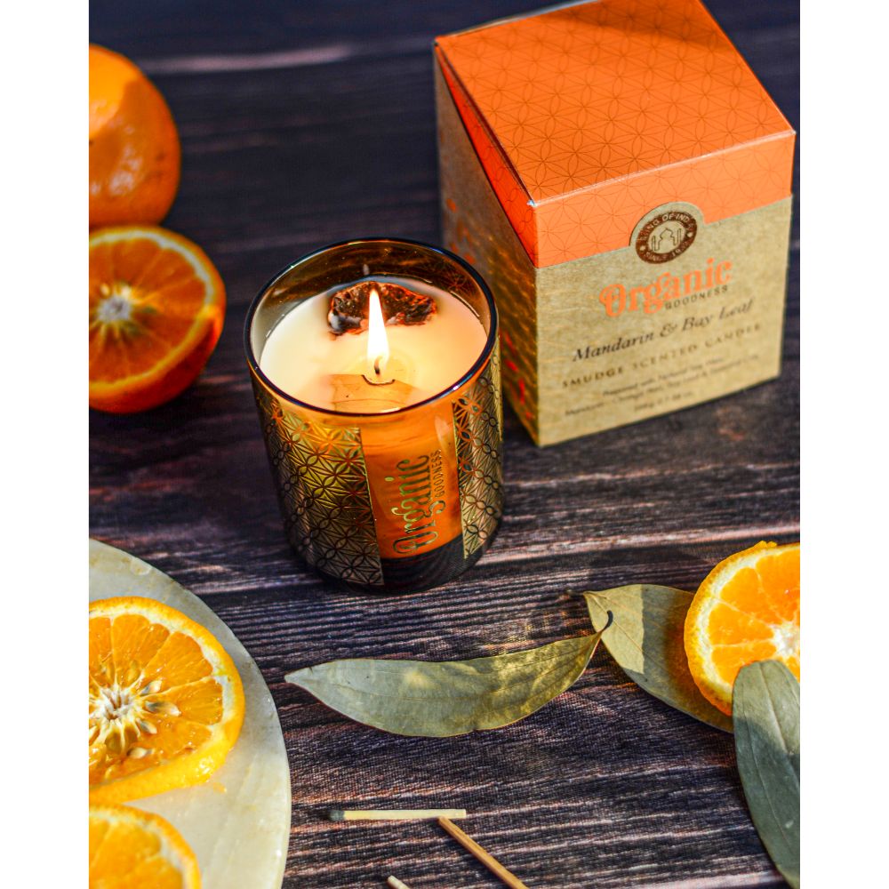 Mandarin & Bay Leaf Smudge