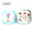 Crystal Raw Stone Tin Candle Gift Set – Lavender