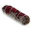 1 bunch SMUDGE STICK - Love White Sage with Rose Petals 10cm