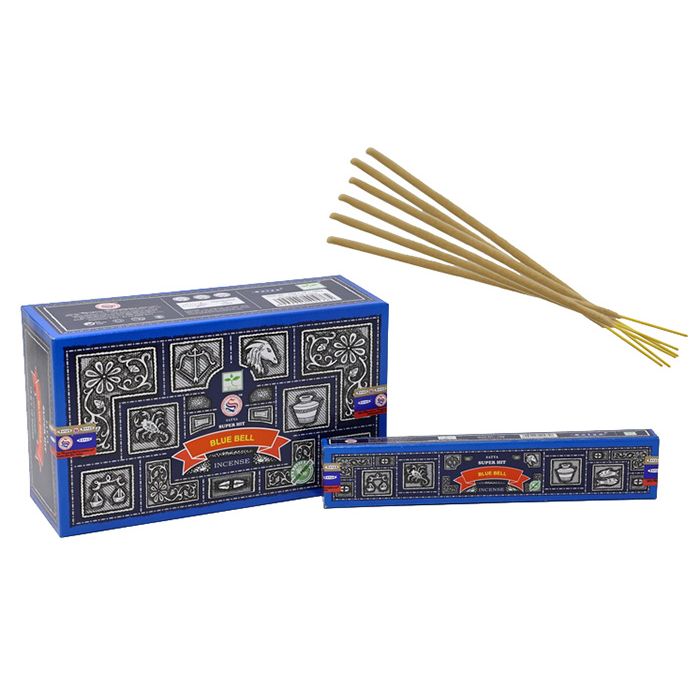 Satya Super Hit Bluebell Incense Sticks 15g – Perfumed Masala Incense Made in India