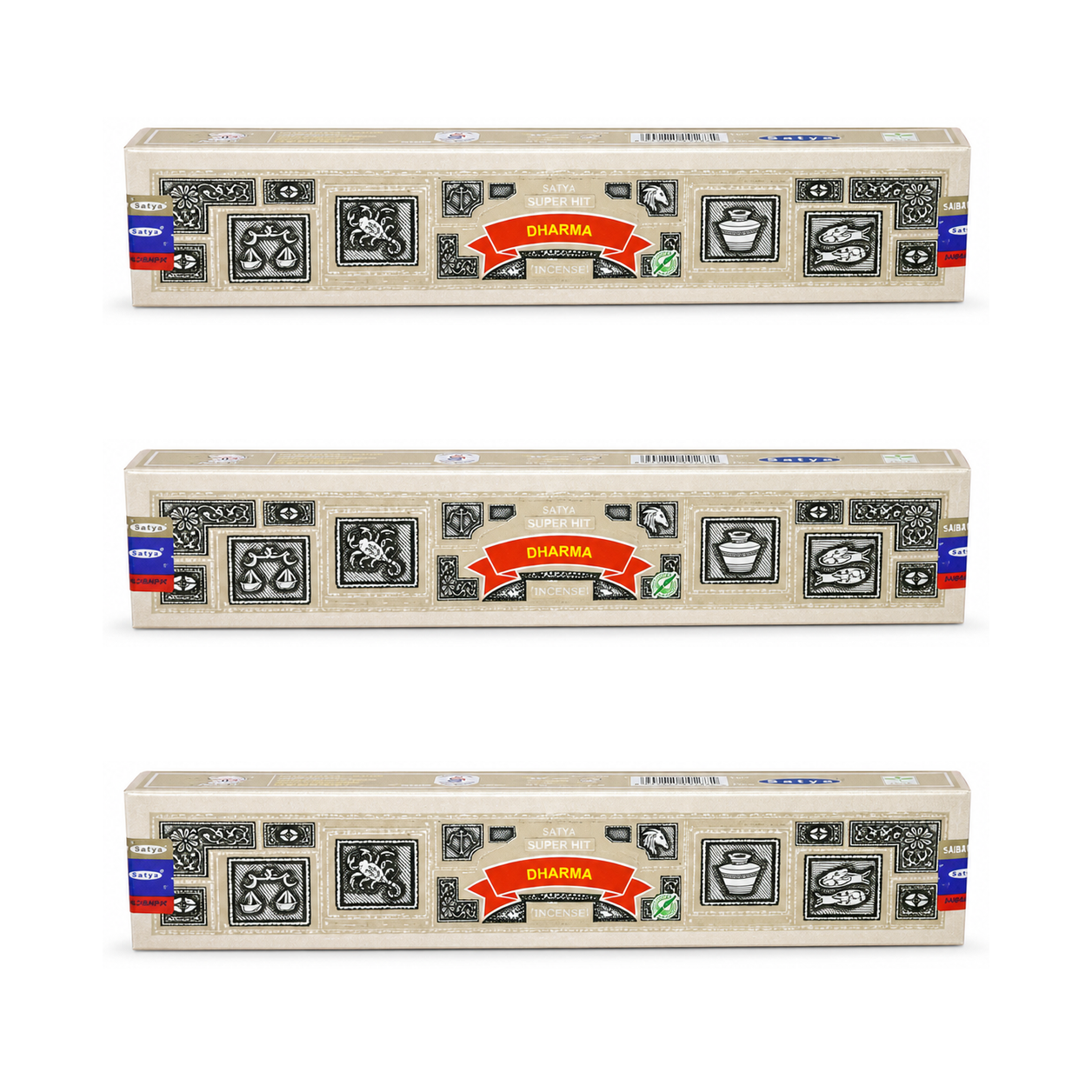 Satya Super Hit Dharma Incense Sticks 15g – Perfumed Masala Incense Made in India