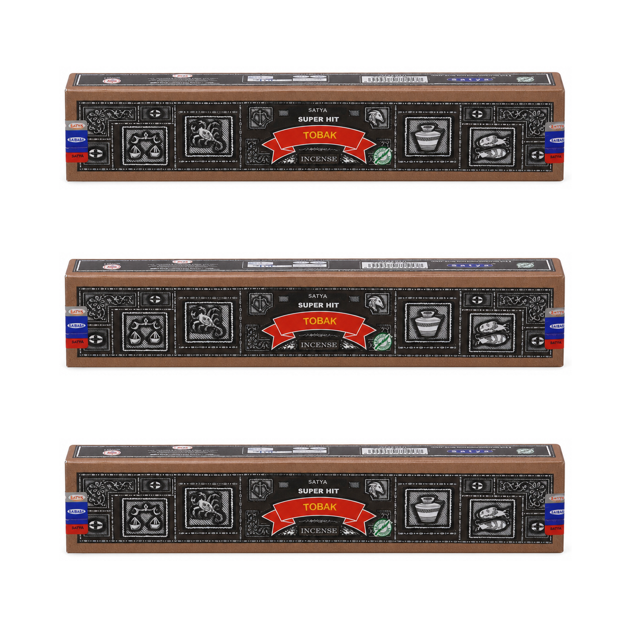Satya Super Hit Tobak Incense Sticks 15g – Perfumed Masala Incense Made in India