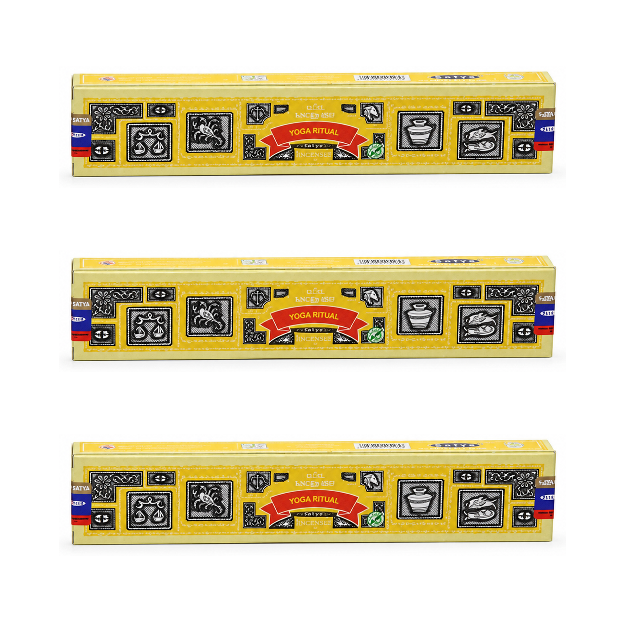 Satya Super Hit Yoga Ritual Incense Sticks 15g – Perfumed Masala Incense Made in India