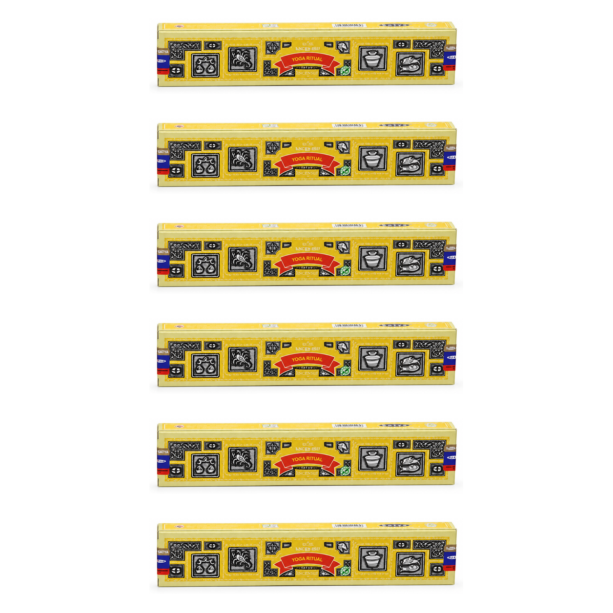 Satya Super Hit Yoga Ritual Incense Sticks 15g – Perfumed Masala Incense Made in India