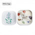 Crystal Raw Stone Tin Candle Gift Set – White Sage