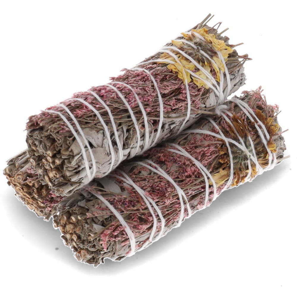 1 bunch SMUDGE STICK - Sweetheart Sage 10cm