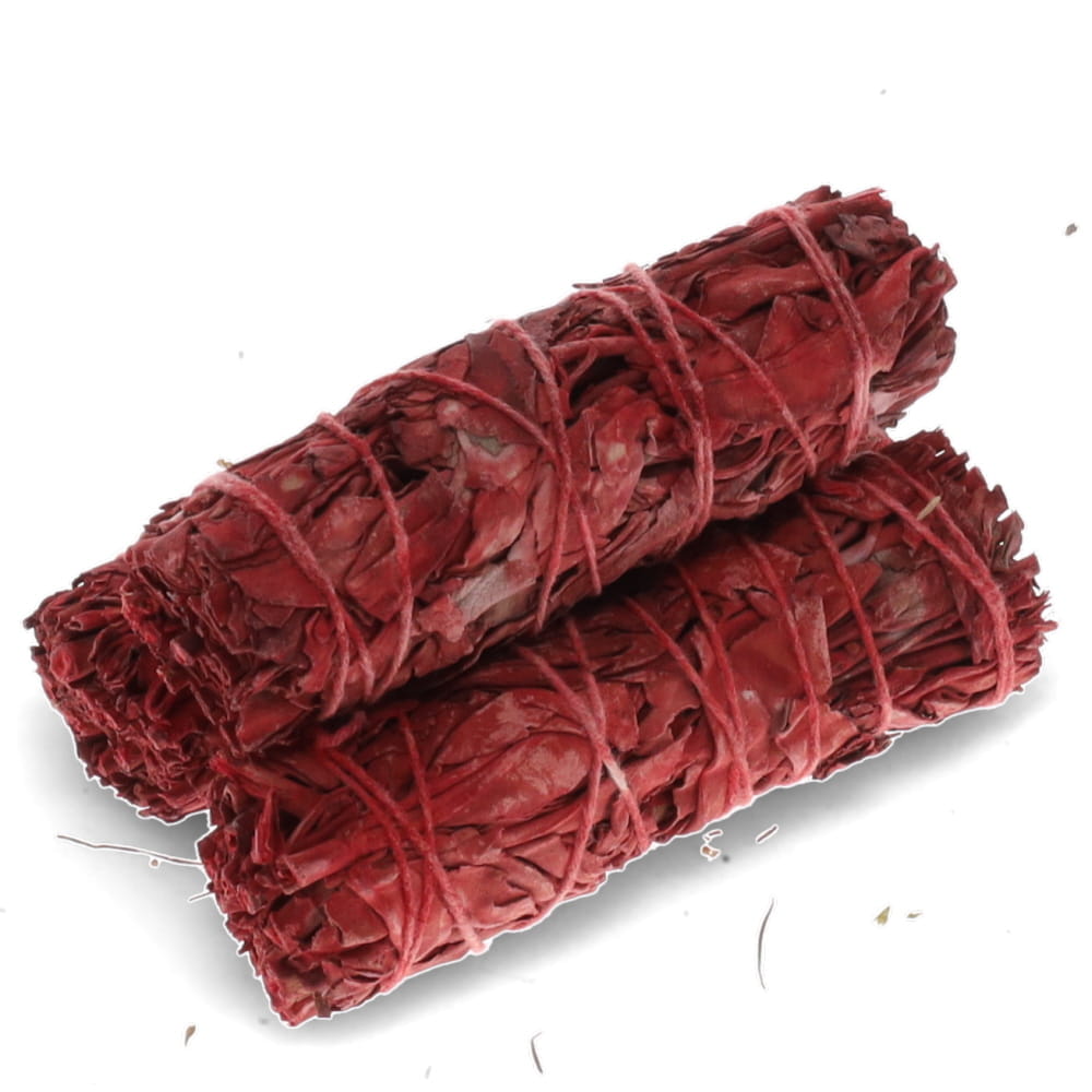 1 bunch SMUDGE STICK - Dragon Blood Sage 10cm