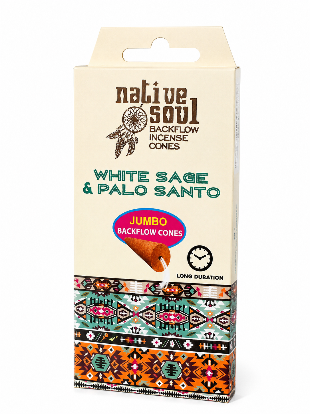 Native Soul - White Sage & Palo Santo Backflow Incense Cones