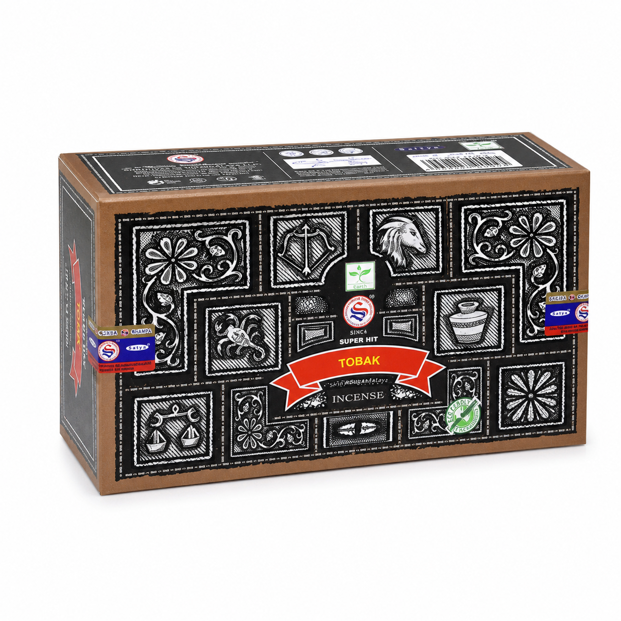 Satya Super Hit Tobak Incense Sticks 15g – Perfumed Masala Incense Made in India