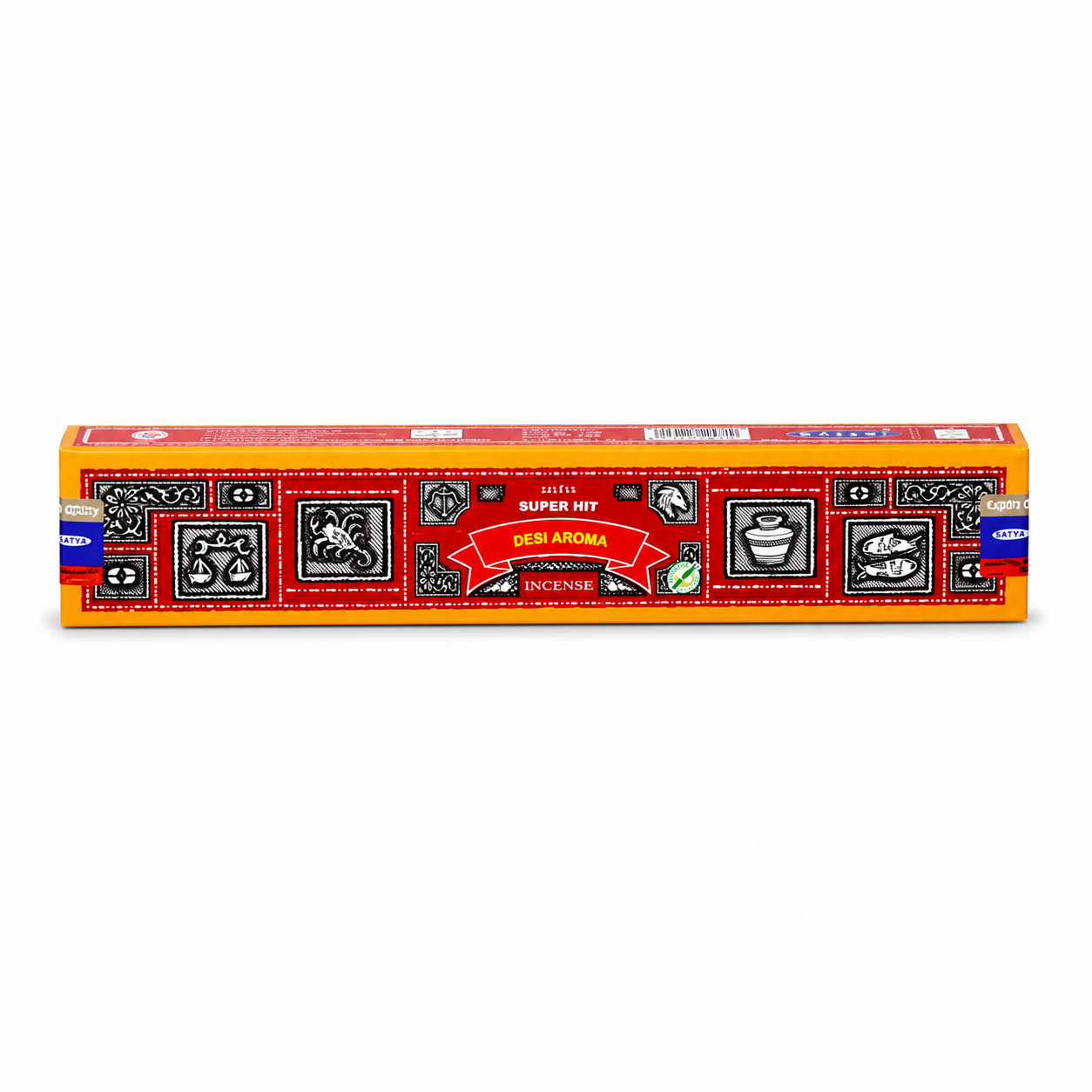 Satya Super Hit Desi Aroma Incense Sticks 15g – Perfumed Masala Incense Made in India