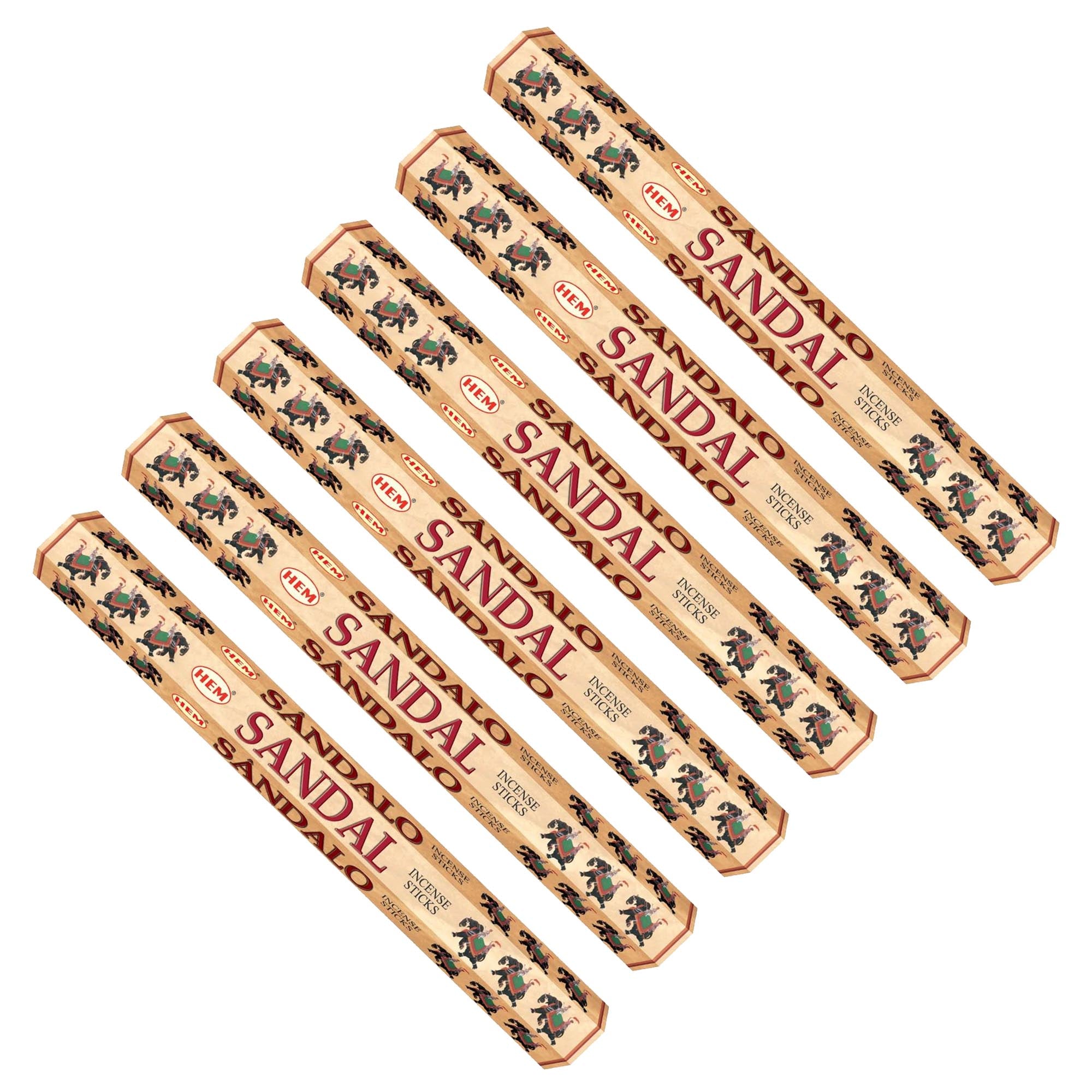 HEM - Hexagon - Sandal Incense Sticks