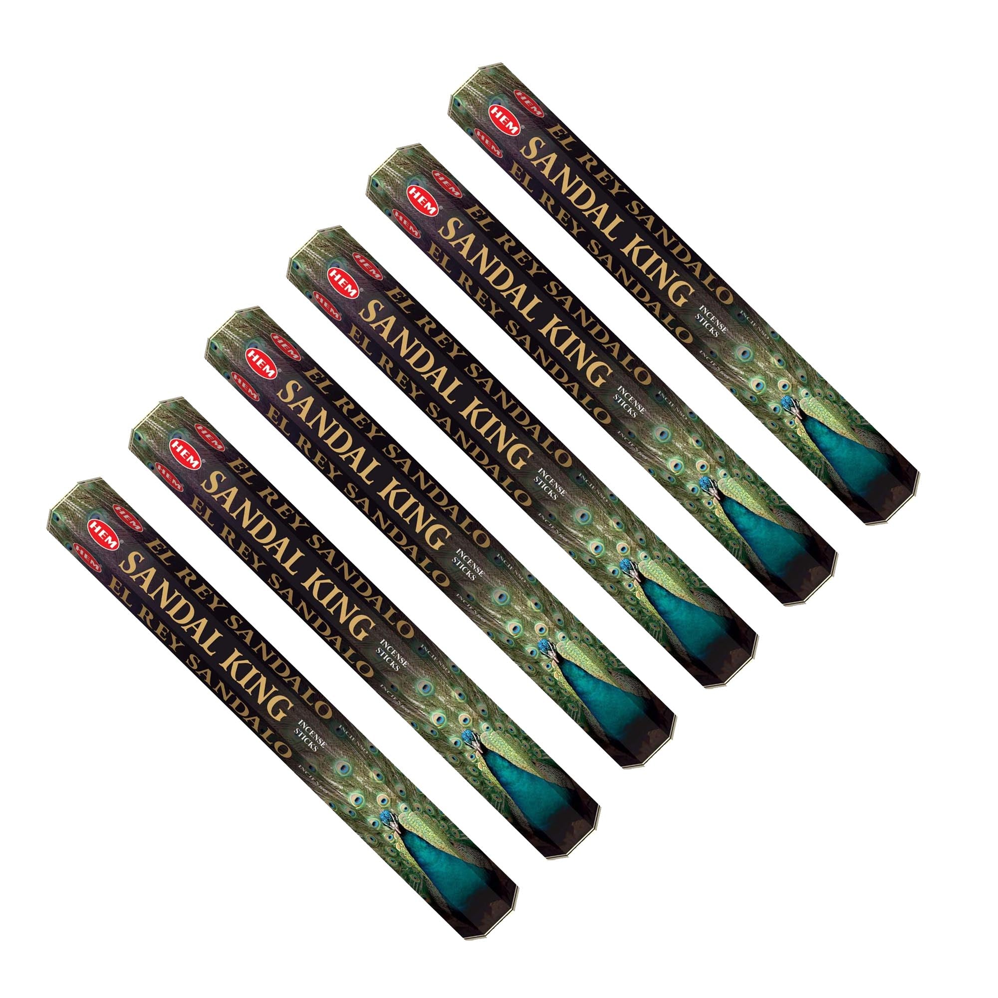 HEM - Hexagon - Sandal King Incense Sticks
