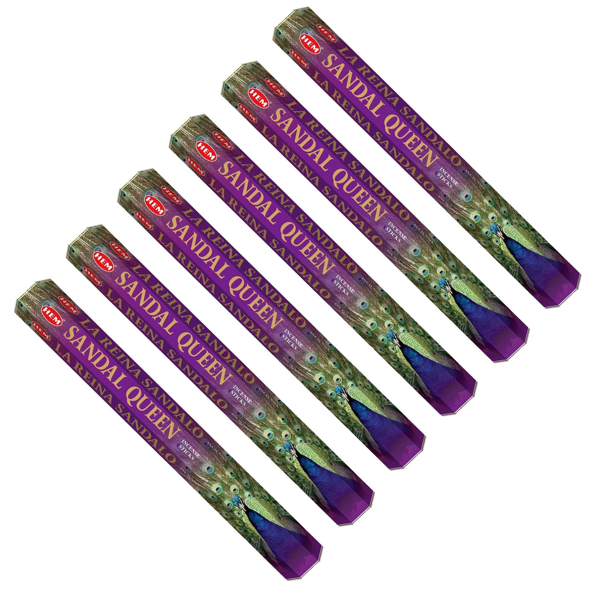 HEM - Hexagon - Sandal Queen Incense Sticks