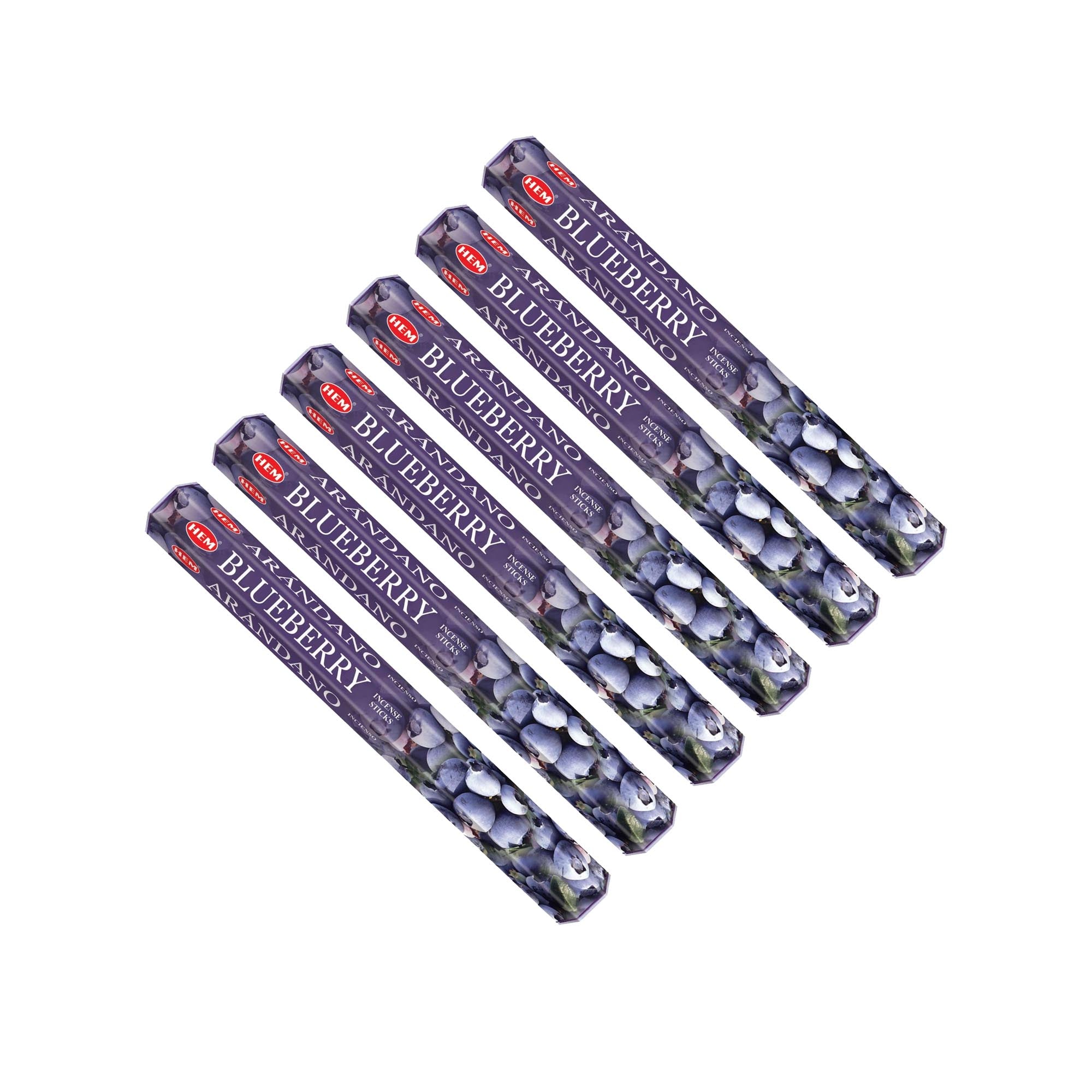 HEM - Hexagon - Blueberry Incense Sticks
