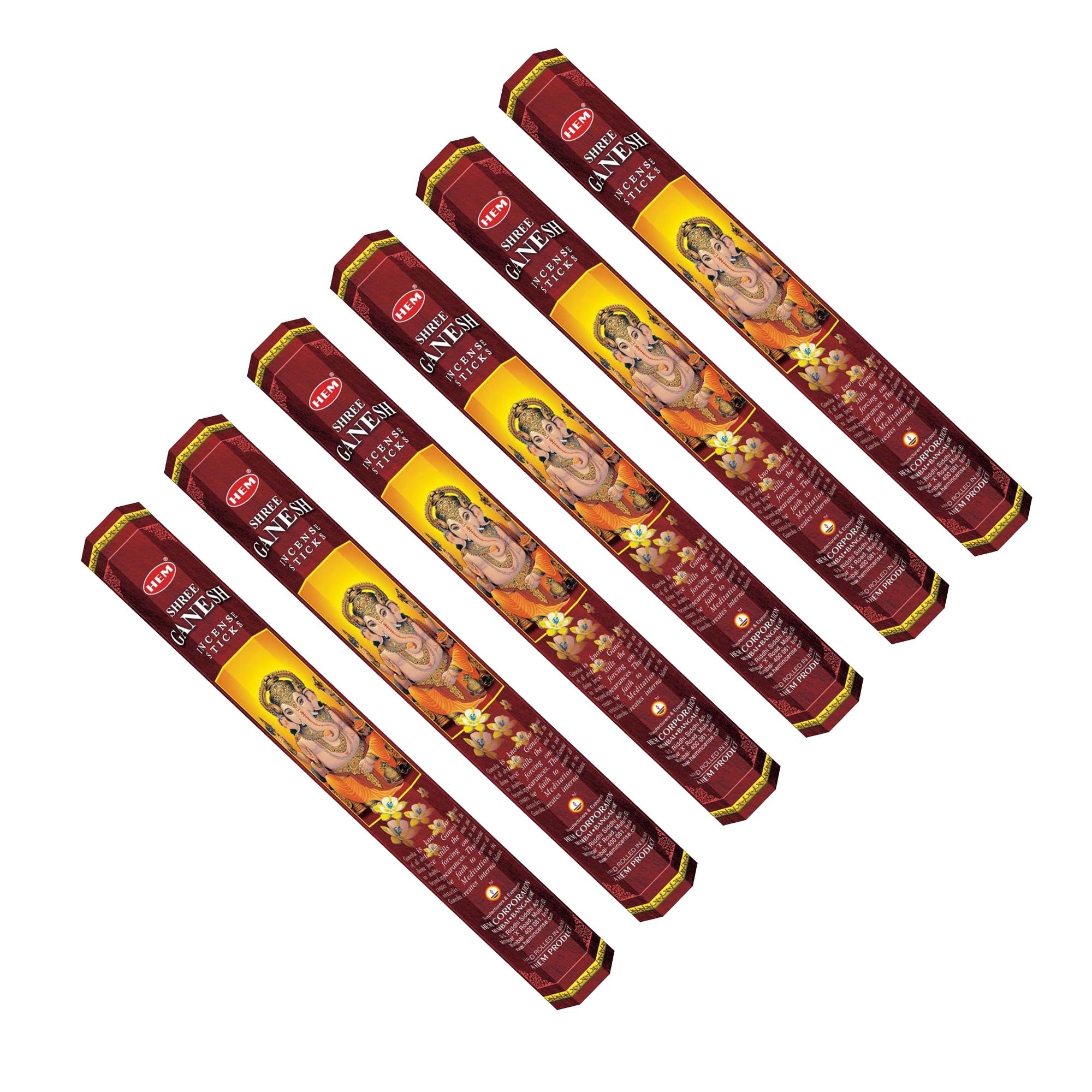 HEM - Hexagon - Shree Ganesh Incense Sticks