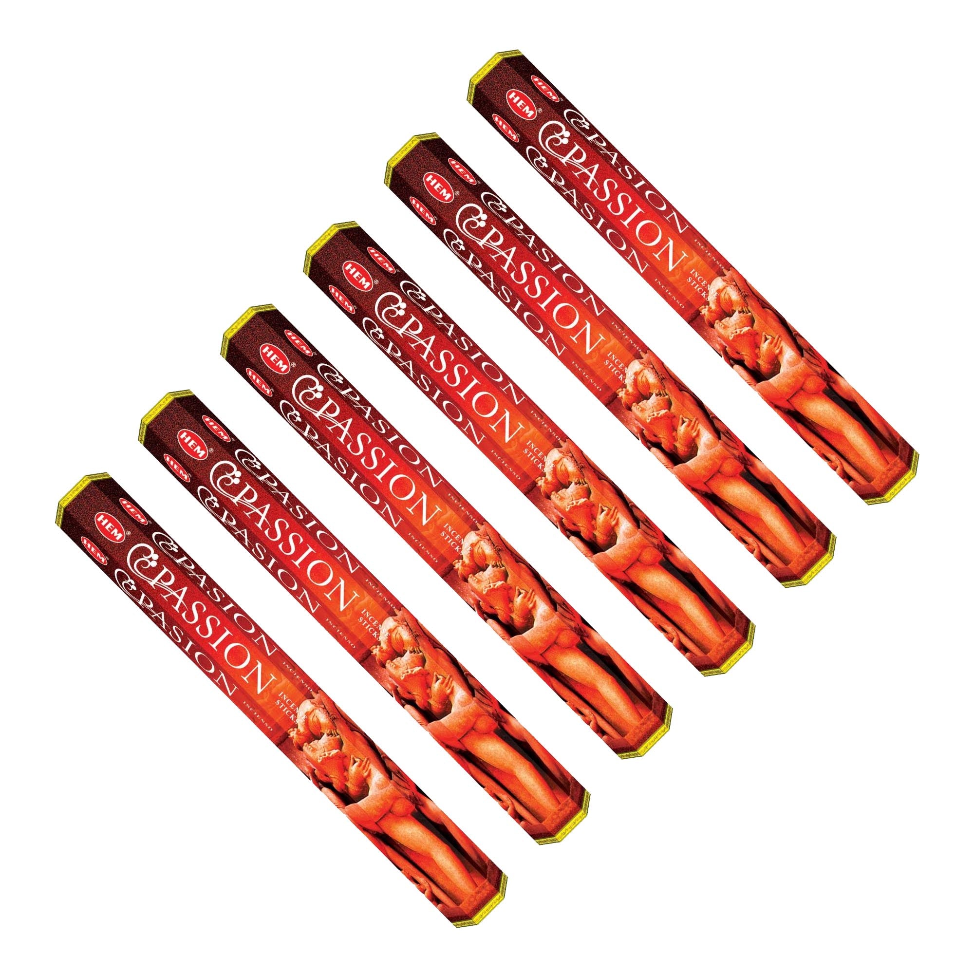 HEM - Hexagon - Passion Incense Sticks