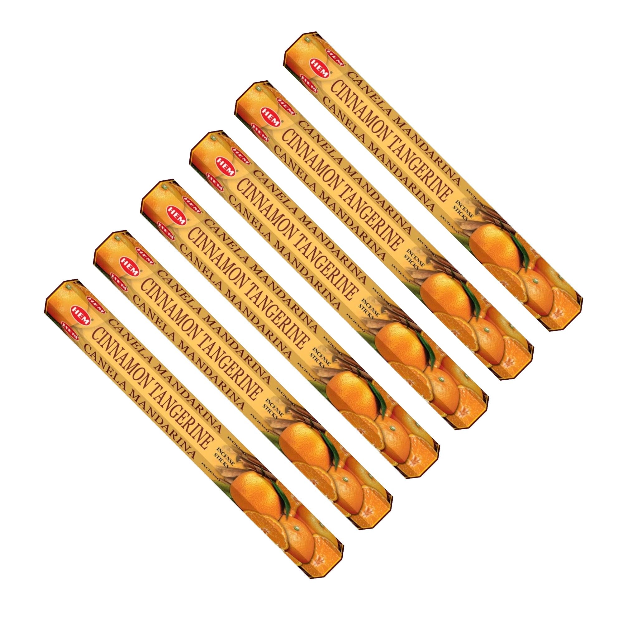 HEM - Hexagon - Cinnamon Tangerine Incense Sticks