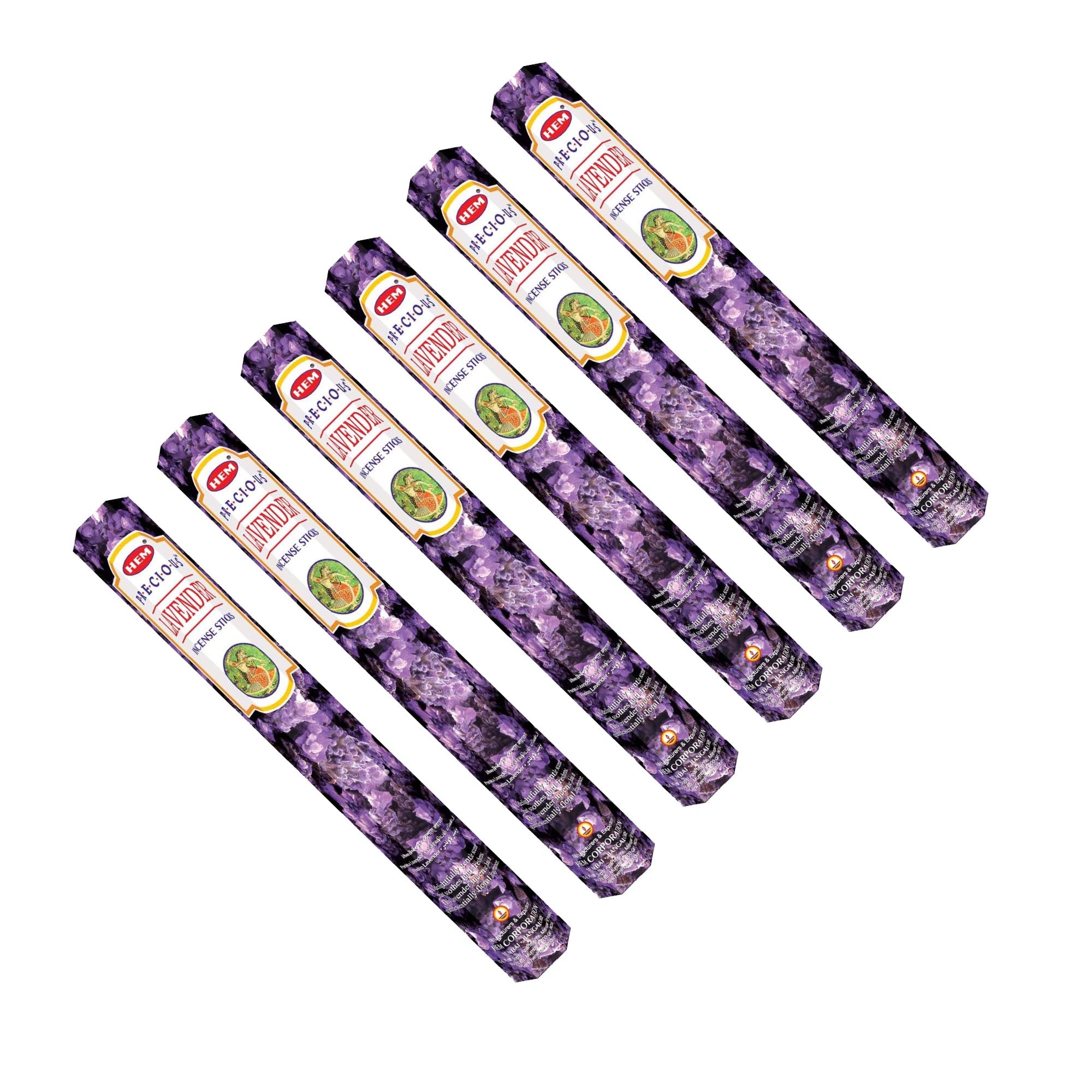 HEM - Hexagon - Precious Lavender Incense Sticks