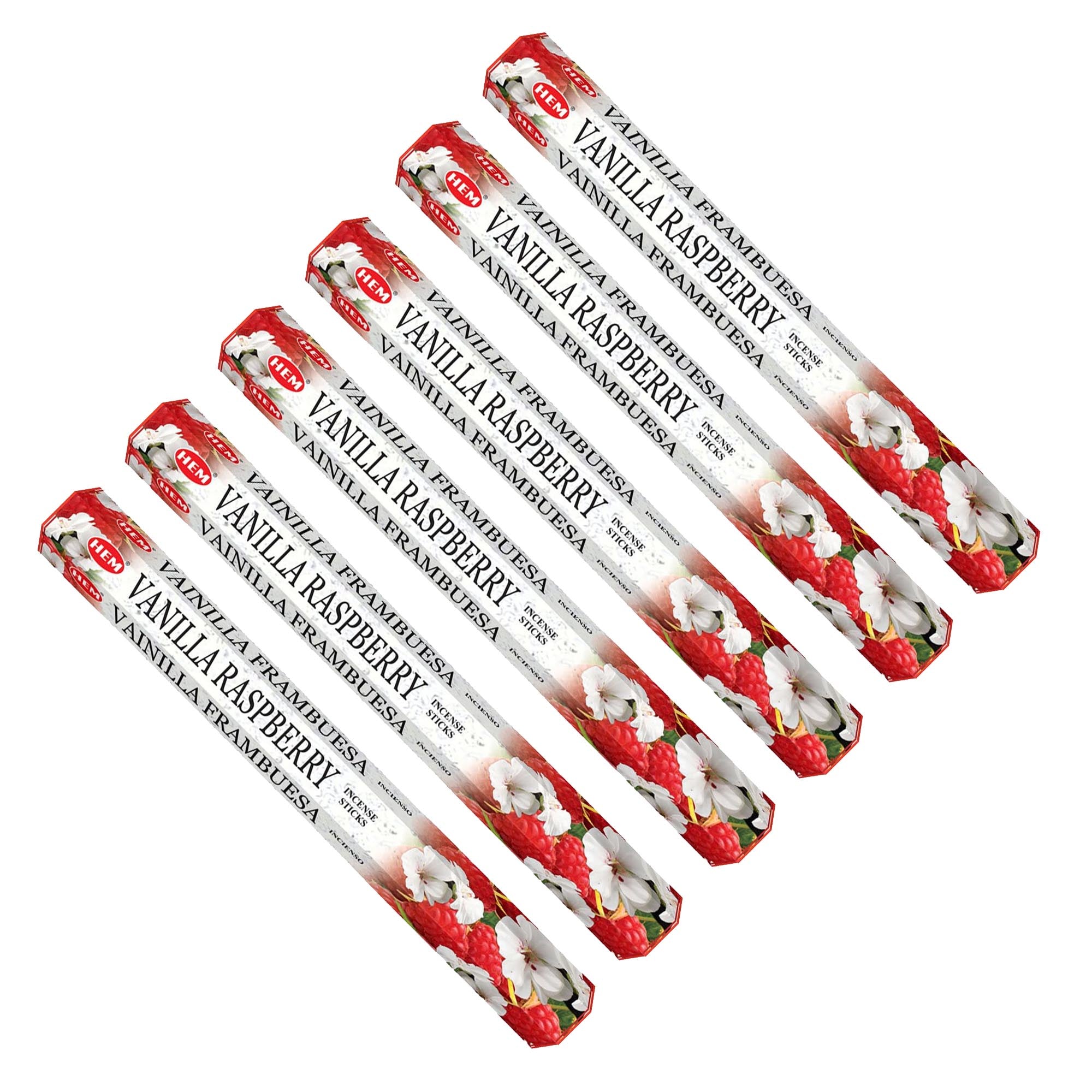 HEM - Hexagon - Vanilla Raspberry Incense Sticks