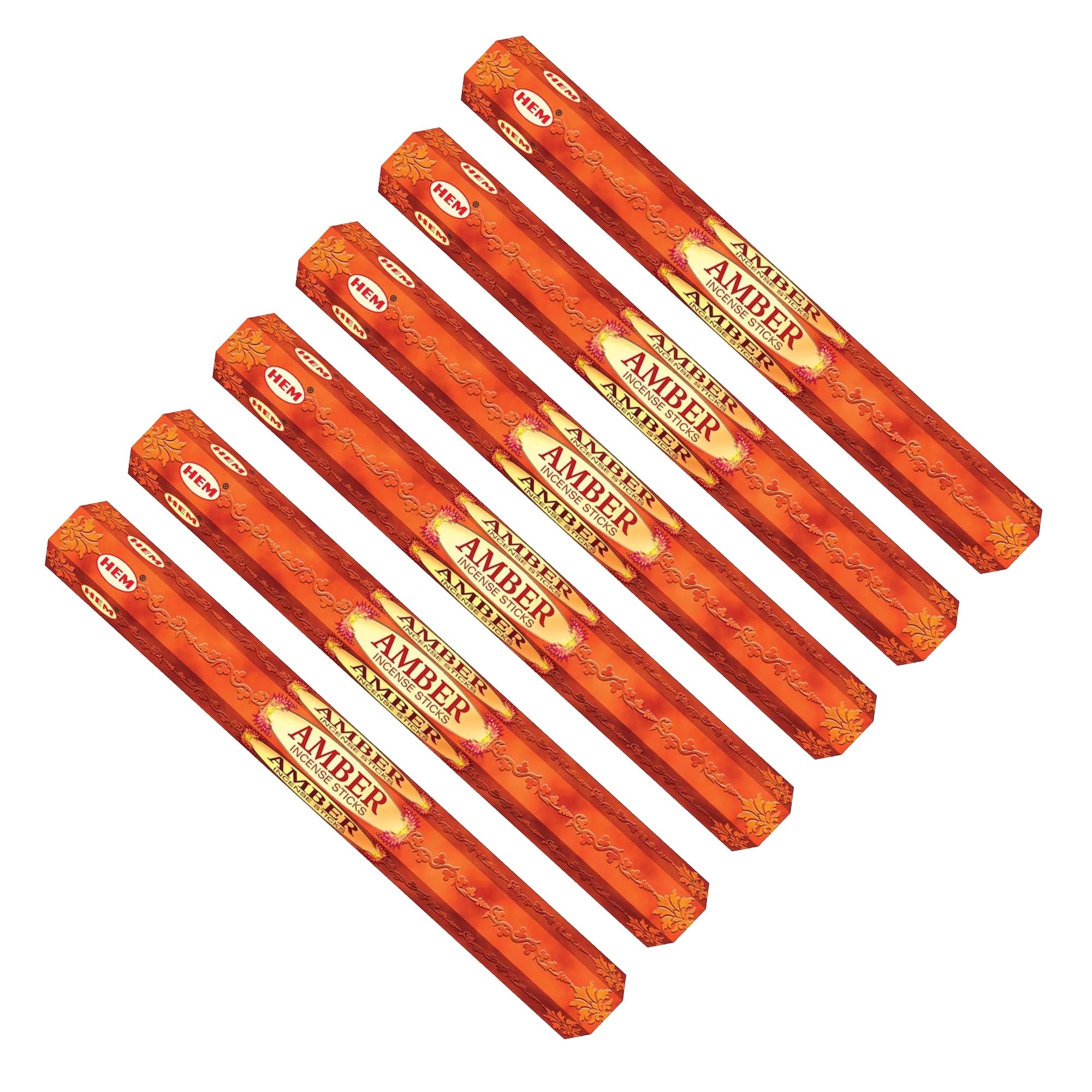HEM - Hexagon - Amber Incense Sticks