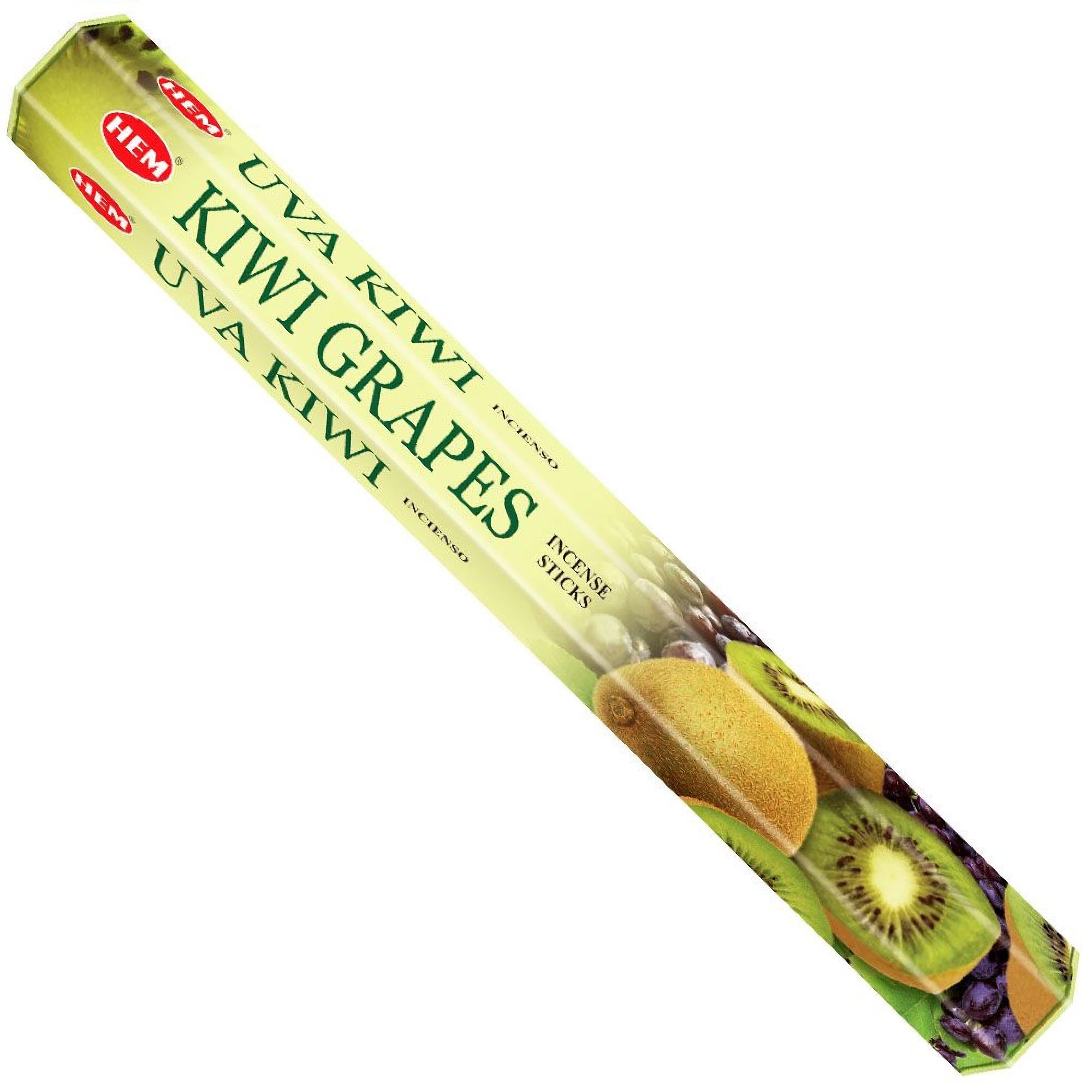 HEM - Hexagon - Kiwi Grapes Incense Sticks
