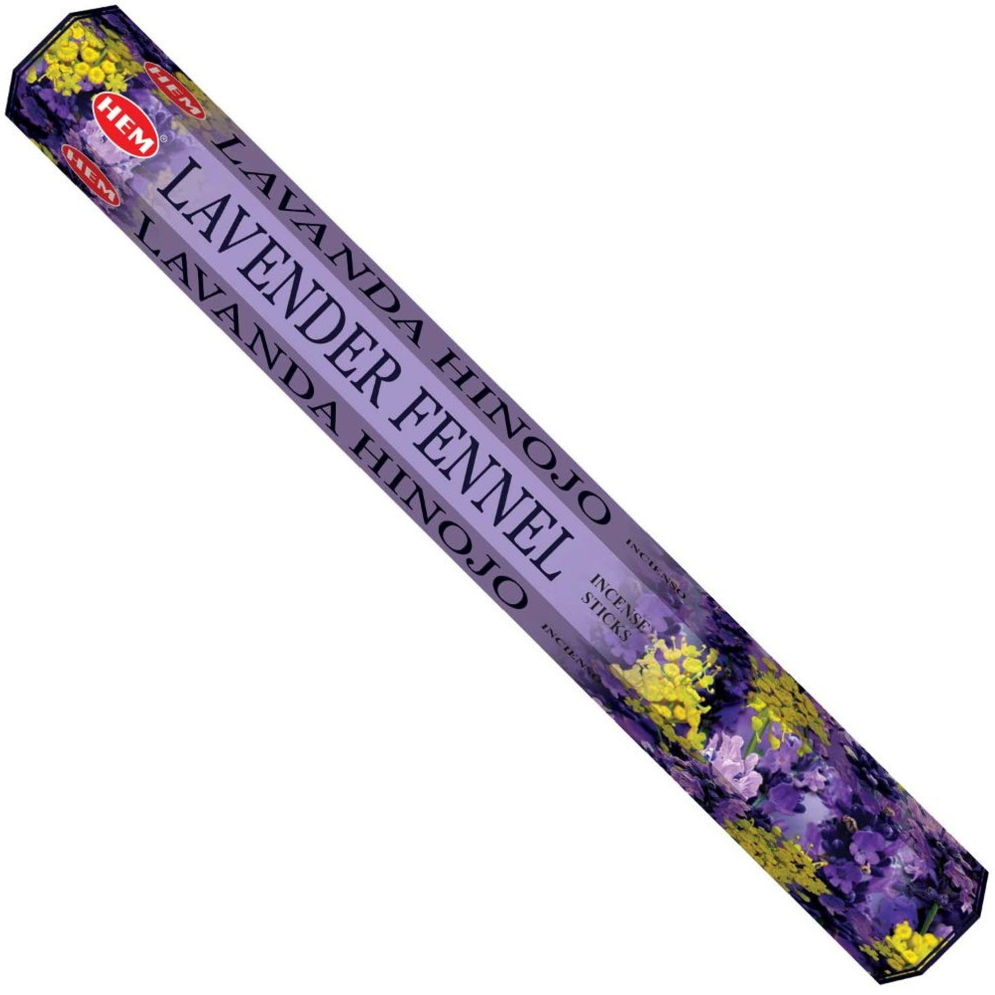 HEM - Hexagon - Lavender Fennel Incense Sticks