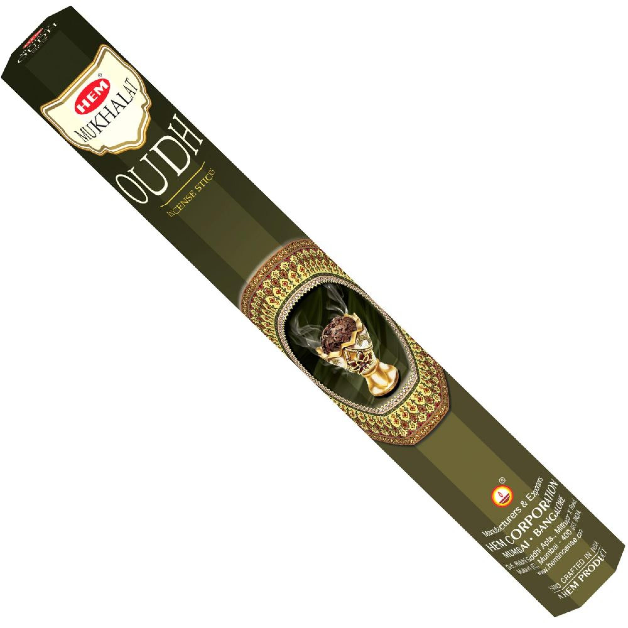 HEM - Hexagon - Mukhalat Oudh Incense Sticks