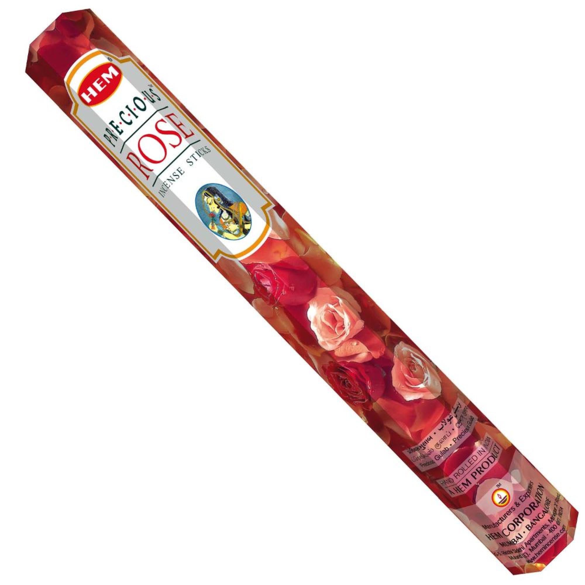 HEM - Hexagon - Precious Rose Incense Sticks