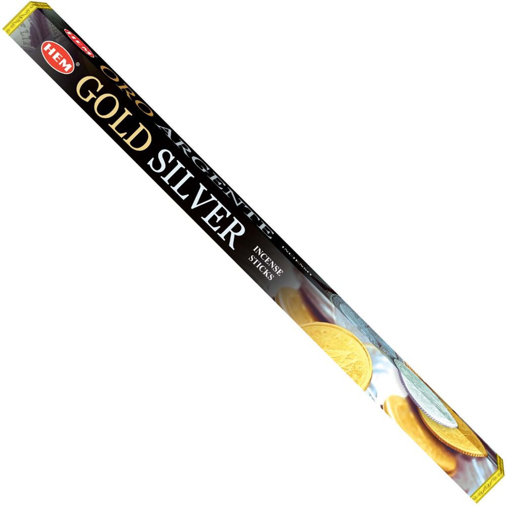 Hem - Square - Gold Silver Incense Sticks